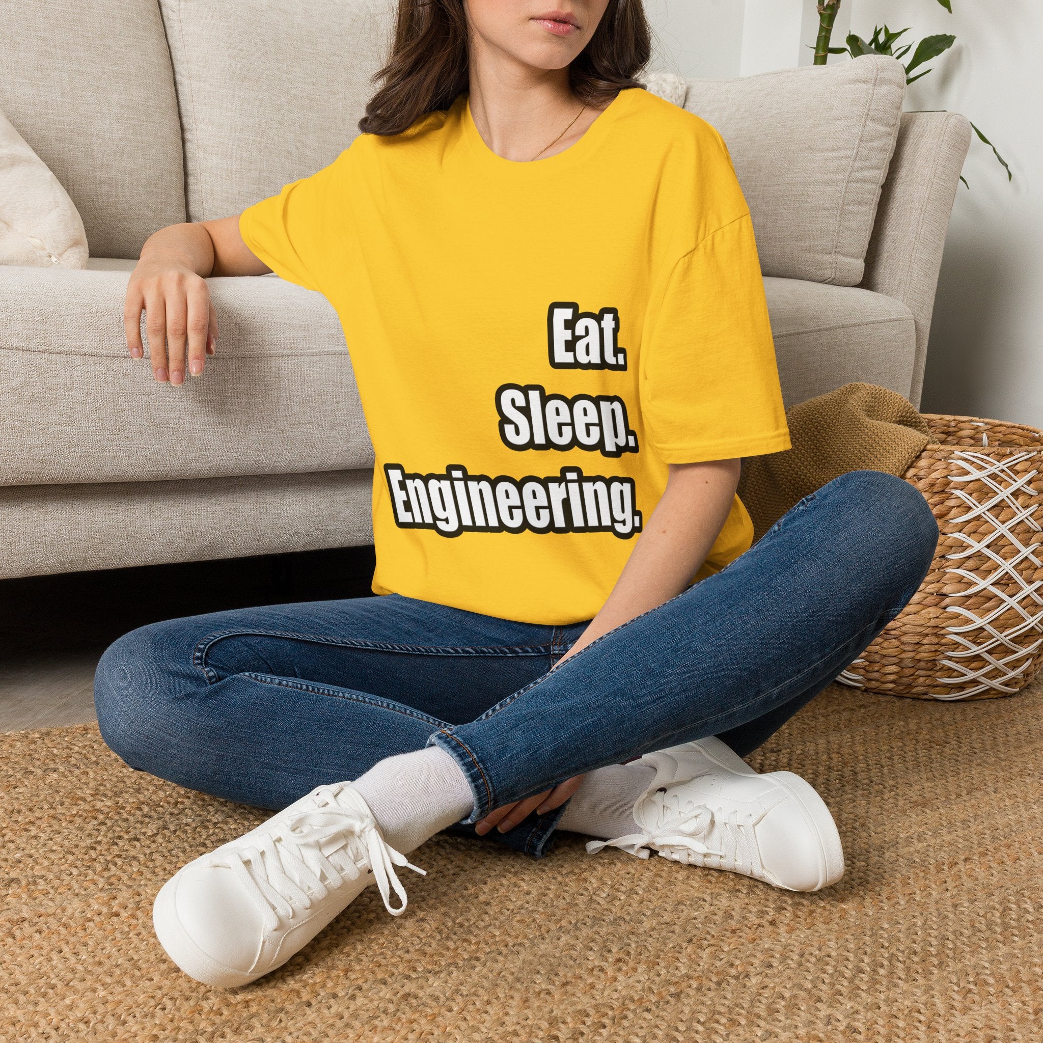 Eat. Sleep. Engineering - Unisex Softstyle T-Shirt