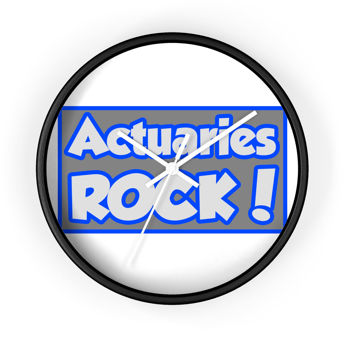Actuaries Rock! - Wall Clock