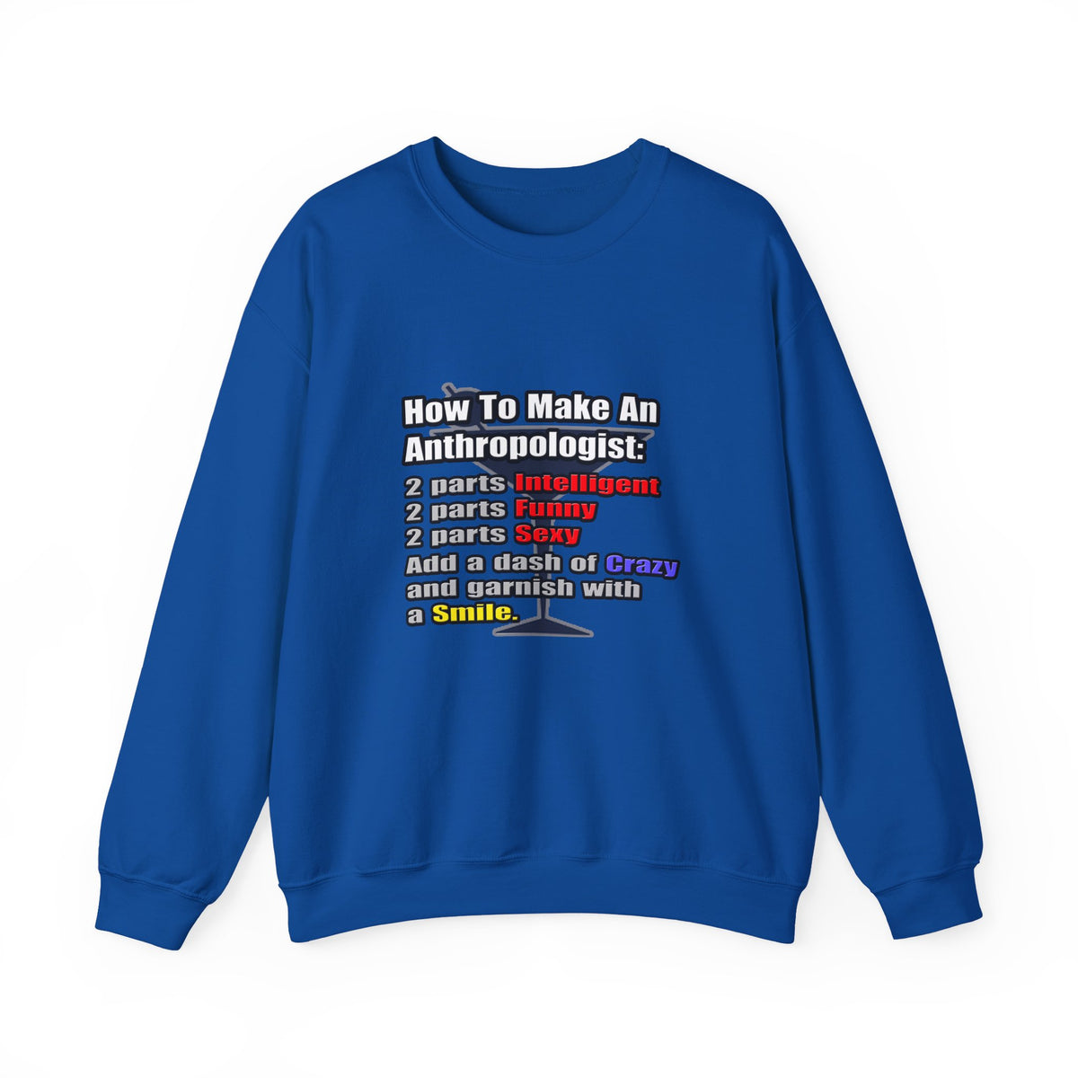 How To Make an Anthropologist - Unisex Heavy Blend™ Crewneck Sweatshirt