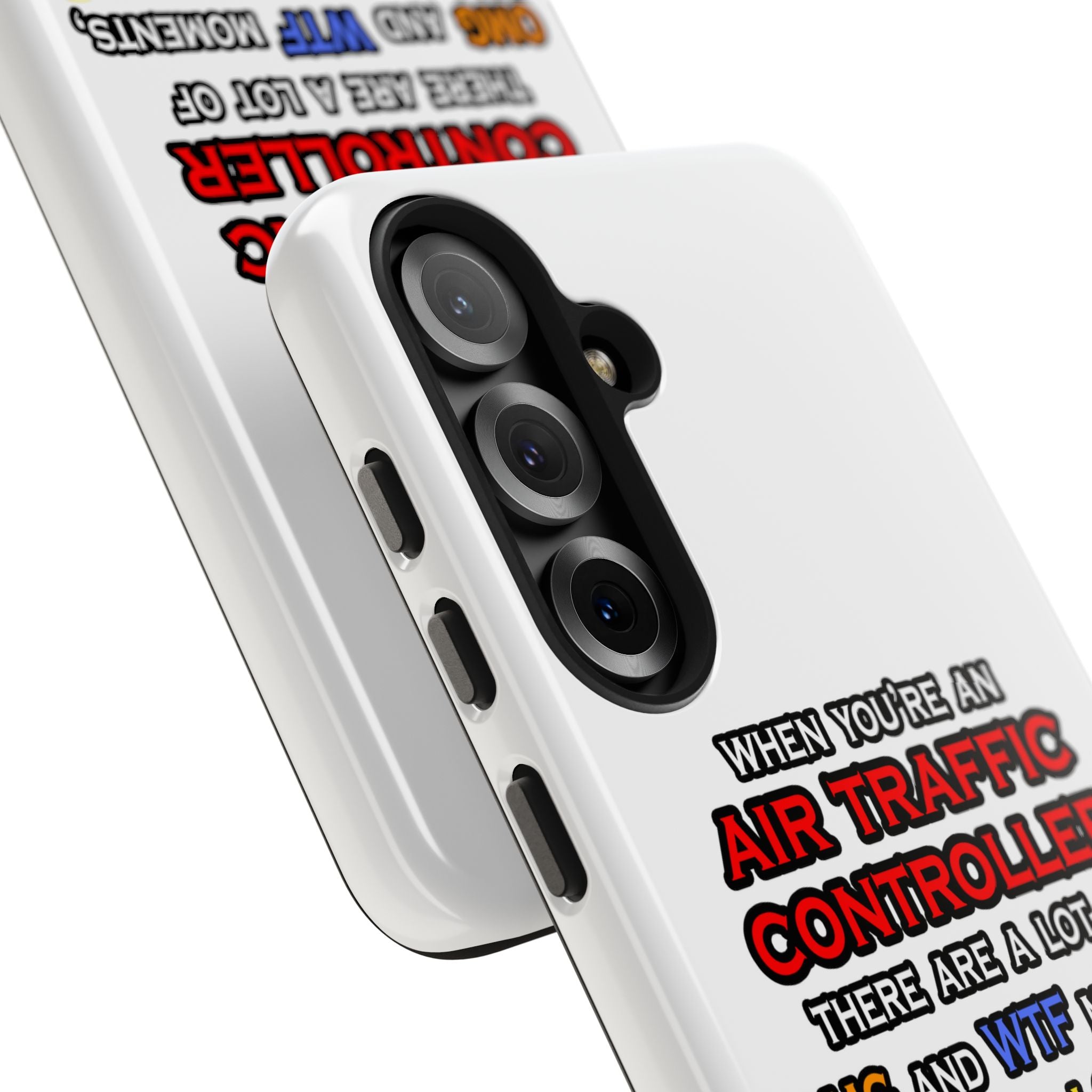 Funny Air Traffic Controller ... OMG WTF LOL - Tough Phone Cases
