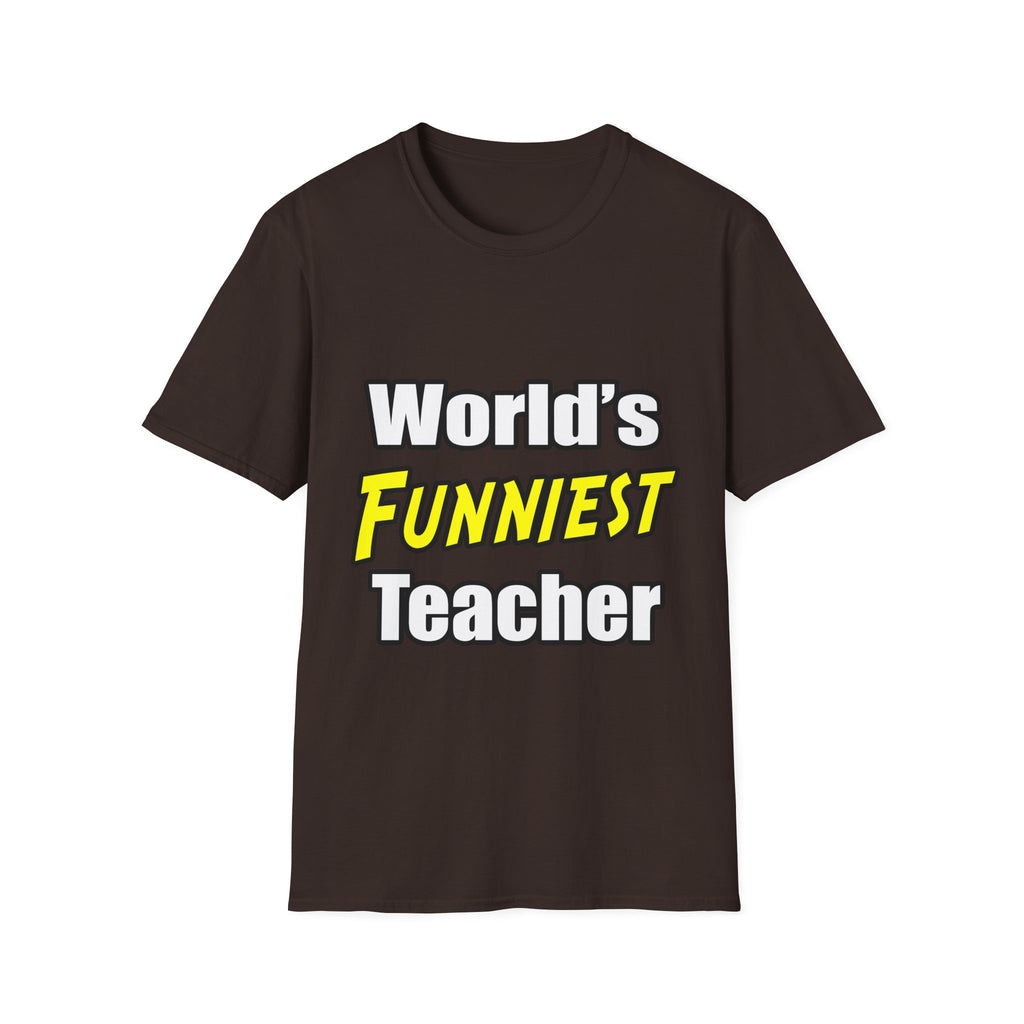 World's Funniest Teacher - Unisex Softstyle T-Shirt