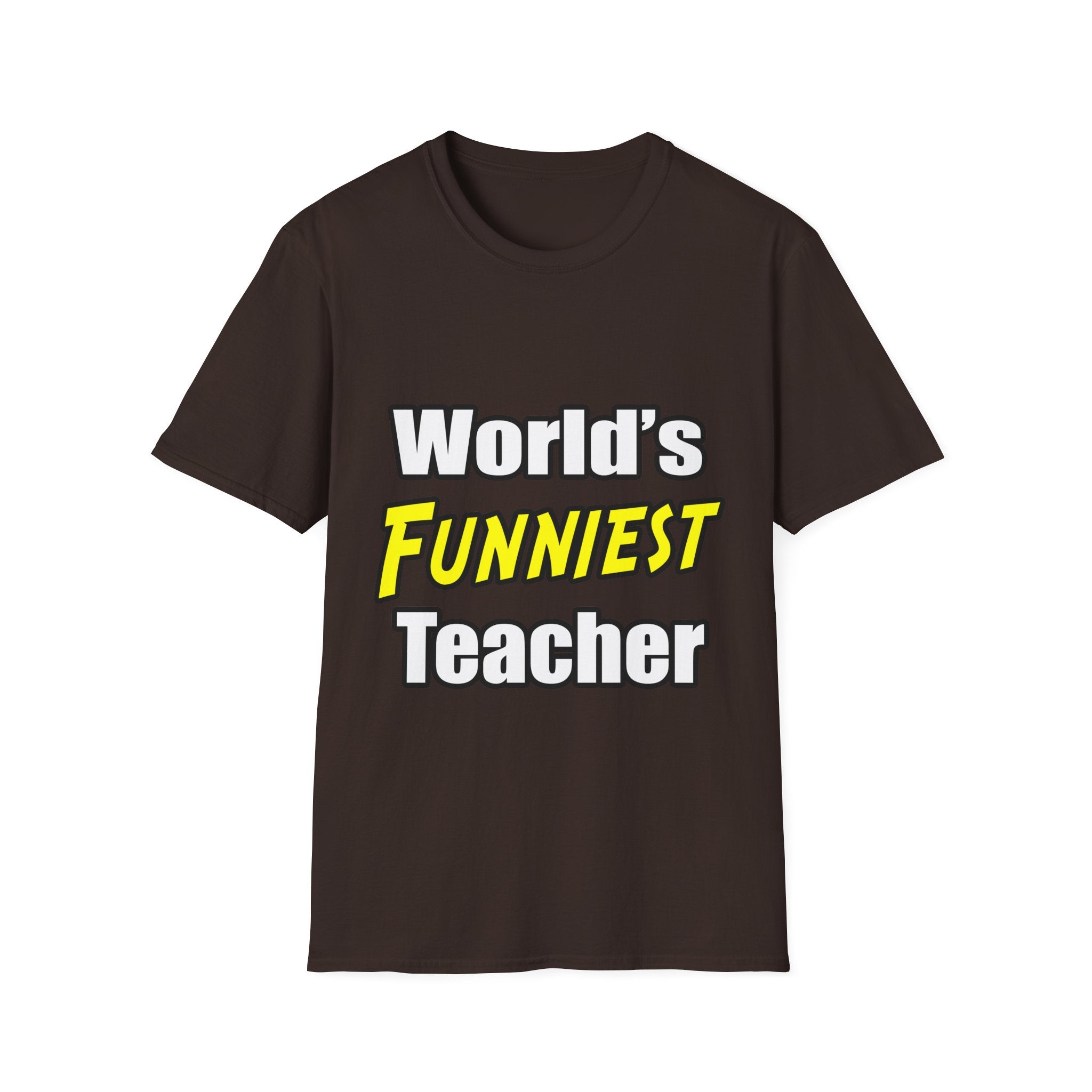 World's Funniest Teacher - Unisex Softstyle T-Shirt