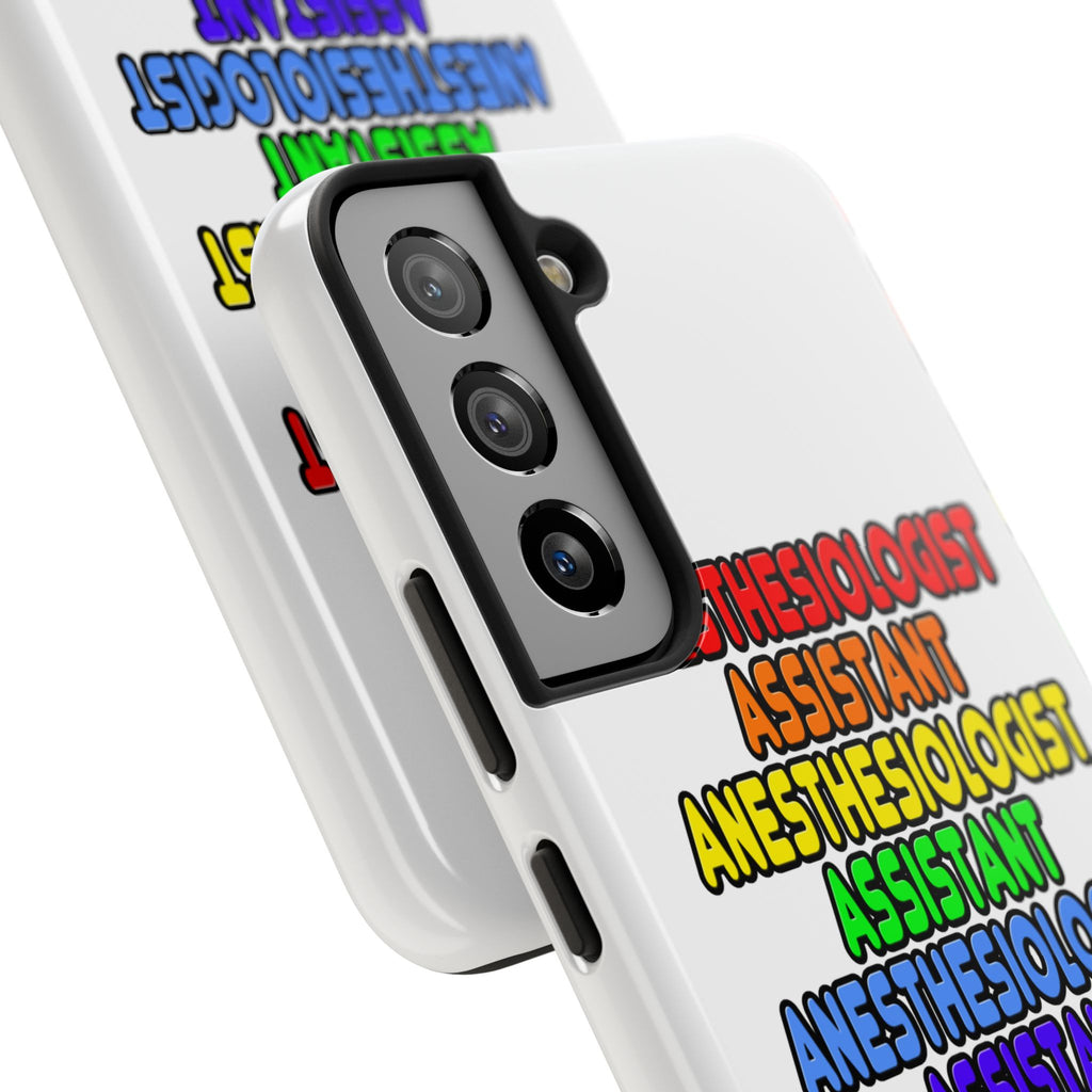 Rainbow Anesthesiologist Assistant - Tough Phone Cases