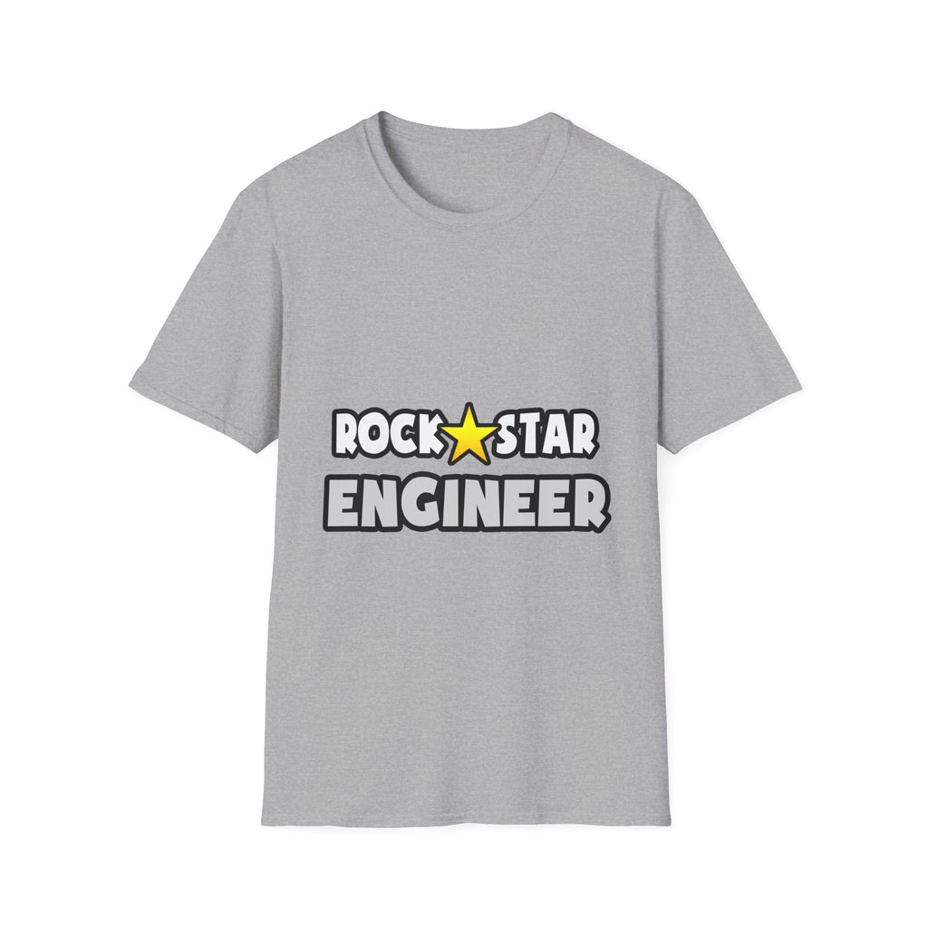 Rock Star Engineer (2) - Unisex Softstyle T-Shirt