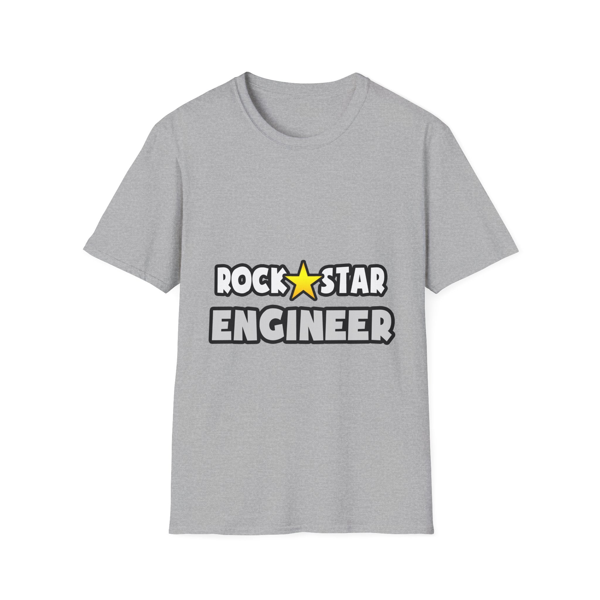 Rock Star Engineer (2) - Unisex Softstyle T-Shirt
