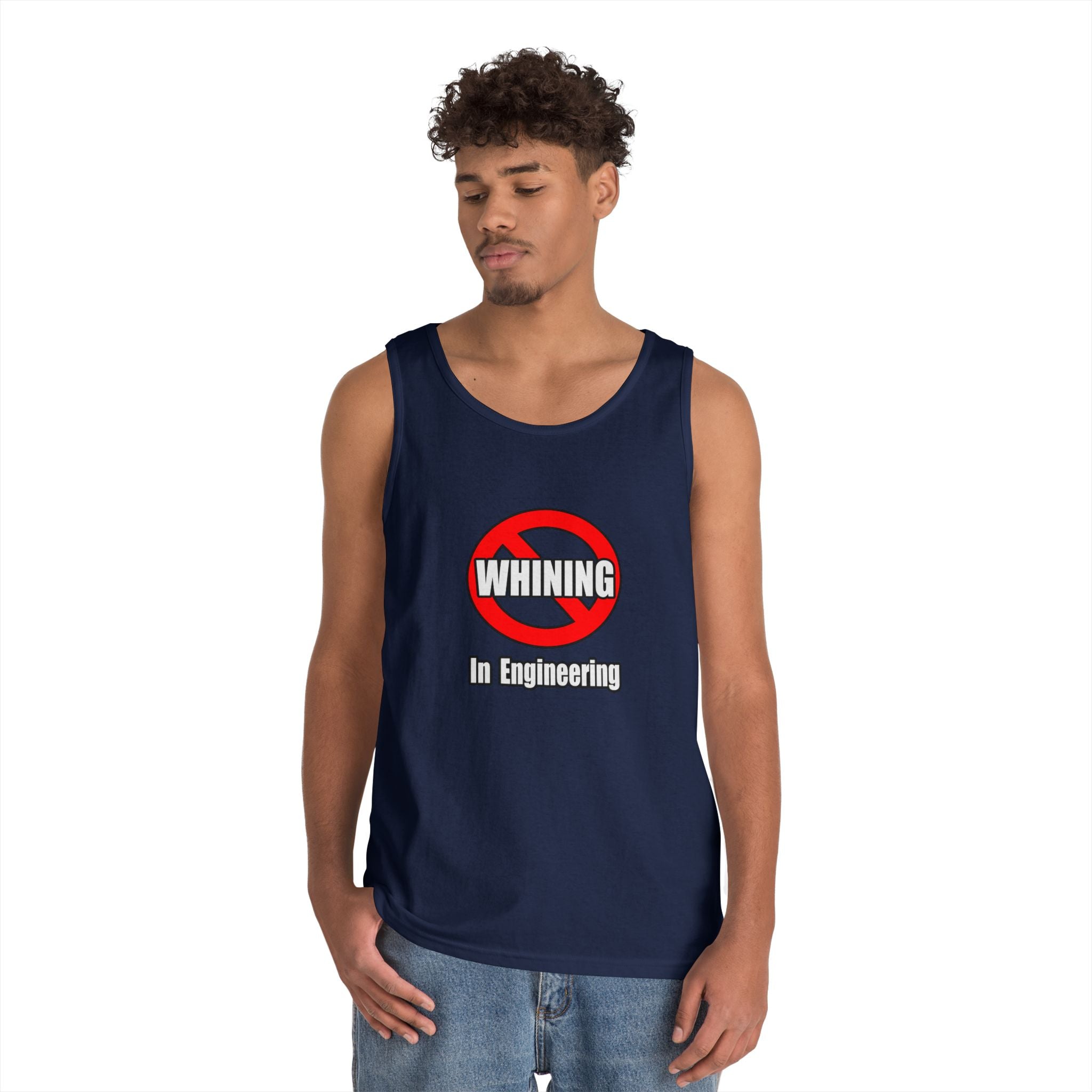 No Whining In Engineering (2) - Unisex Heavy Cotton Tank Top