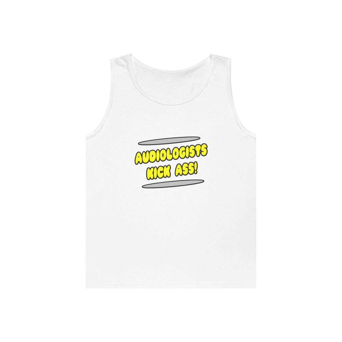 Audiologists Kick Ass! - Unisex Heavy Cotton Tank Top