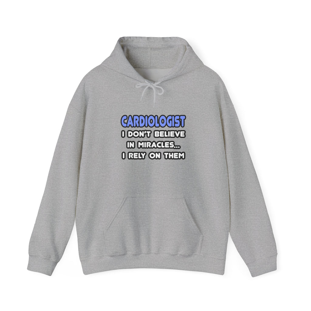 Miracles and Cardiologists - Unisex Heavy Blend™ Hooded Sweatshirt