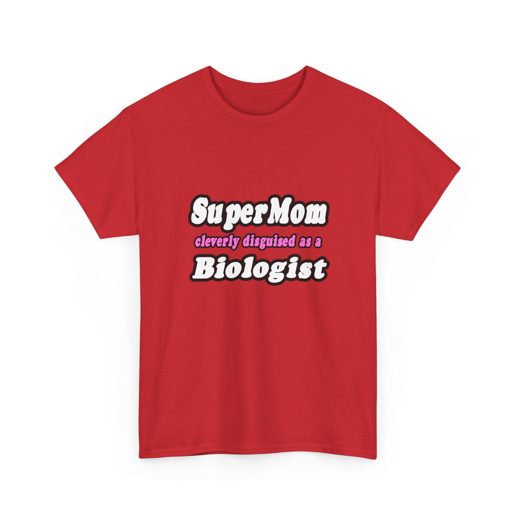 SuperMom Biologist - Unisex Heavy Cotton Tee