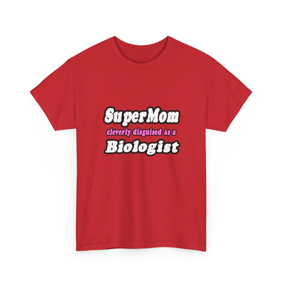 SuperMom Biologist - Unisex Heavy Cotton Tee