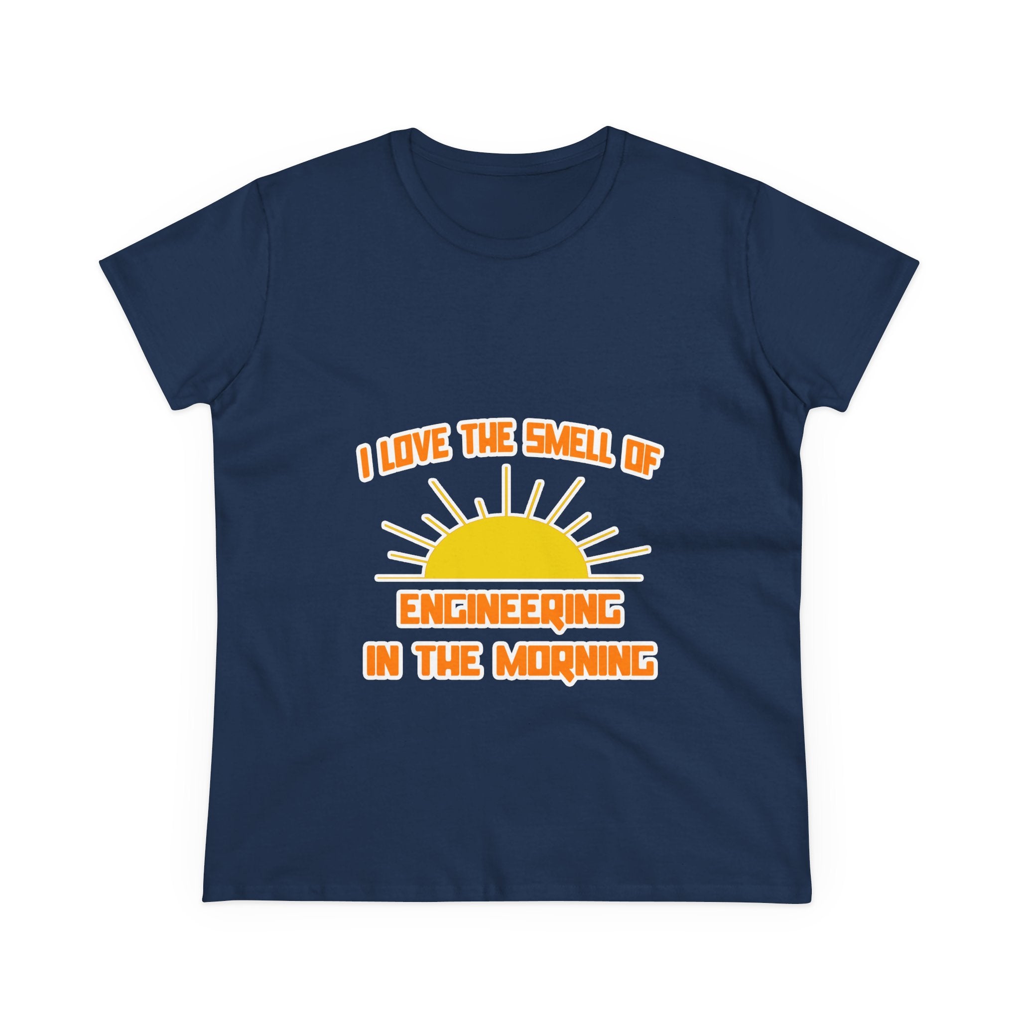 Smell of Engineering in the Morning - Women's Midweight Cotton Tee