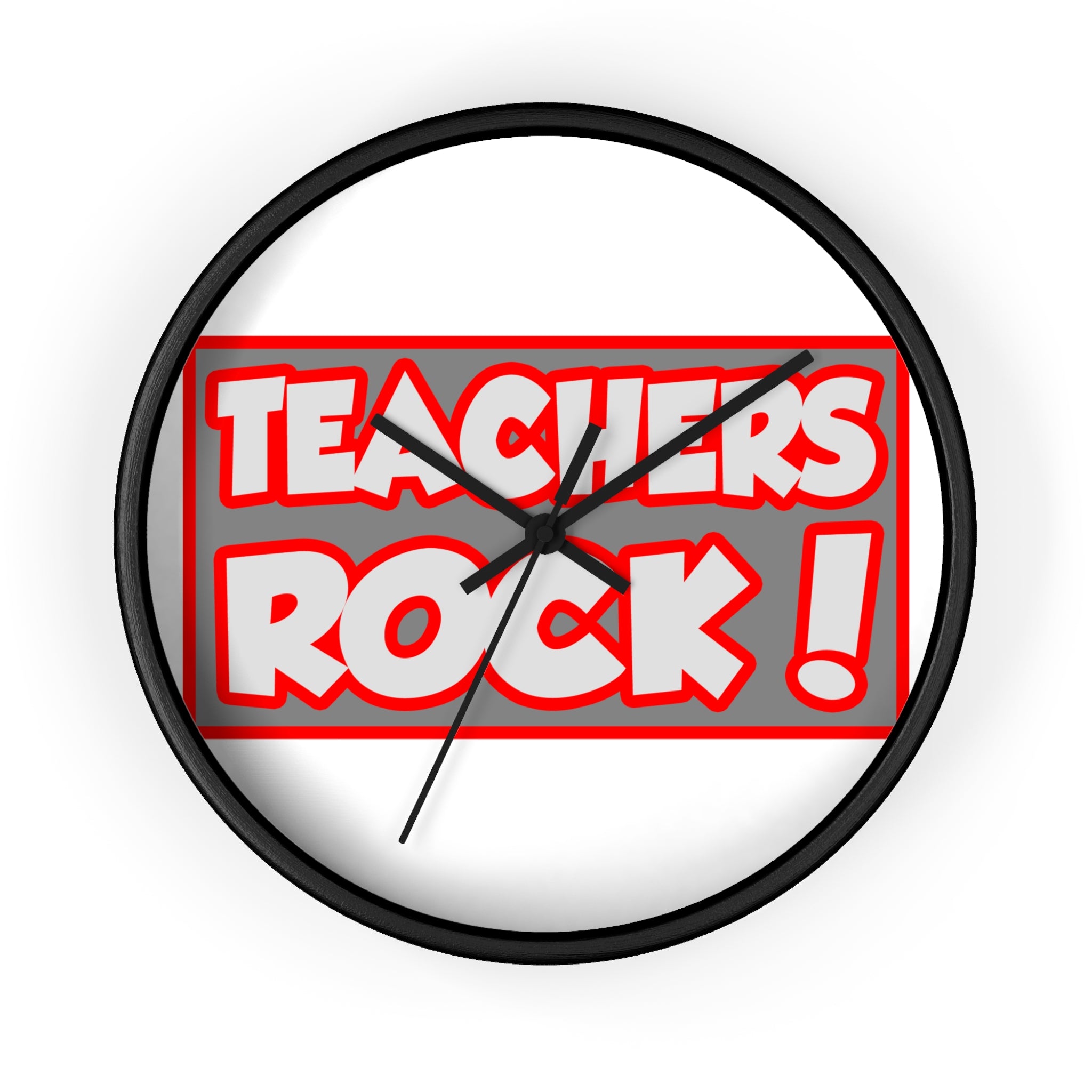 Teachers Rock! - Wall Clock
