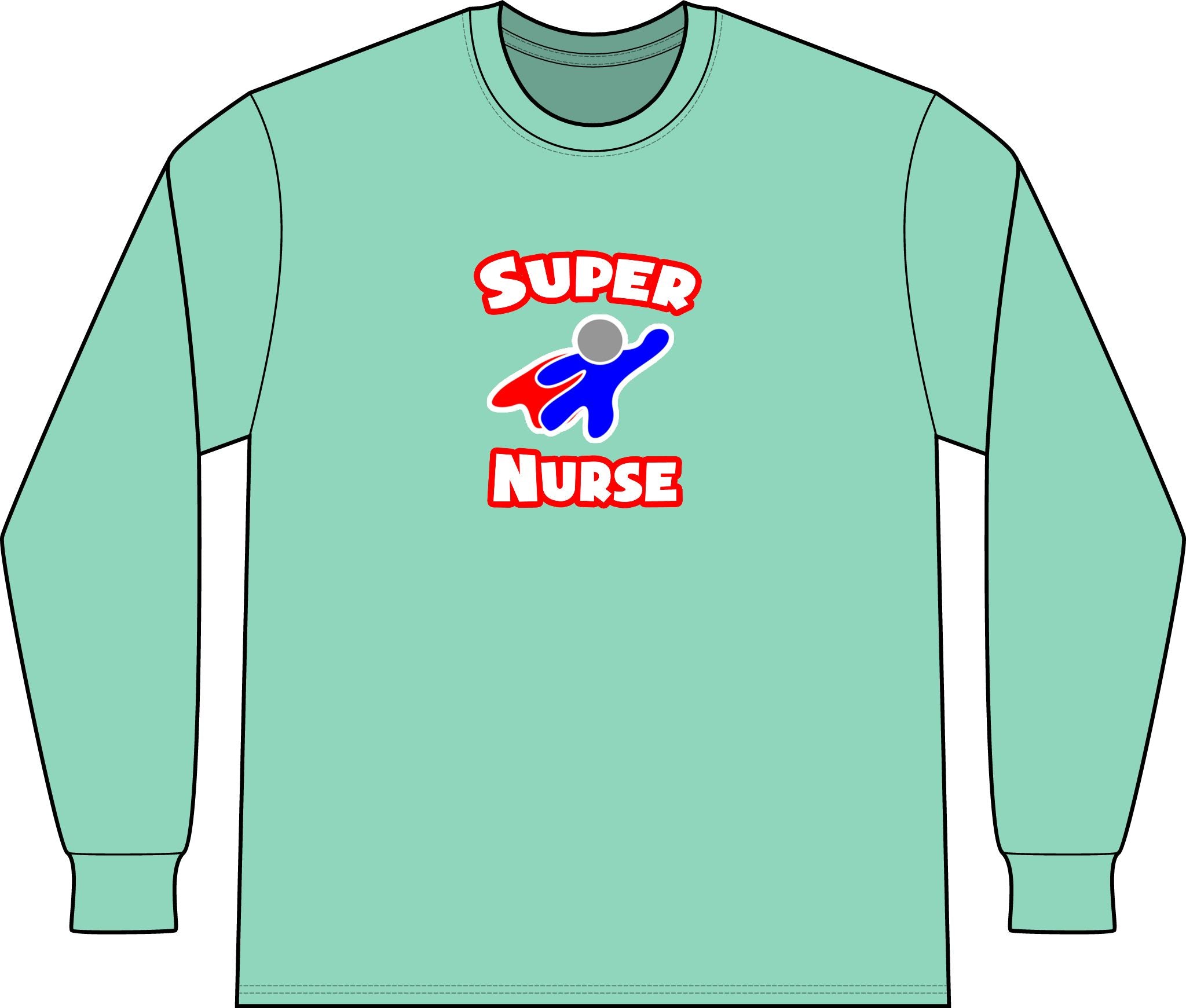 Super Nurse (2) - Unisex Long Sleeve T-Shirt