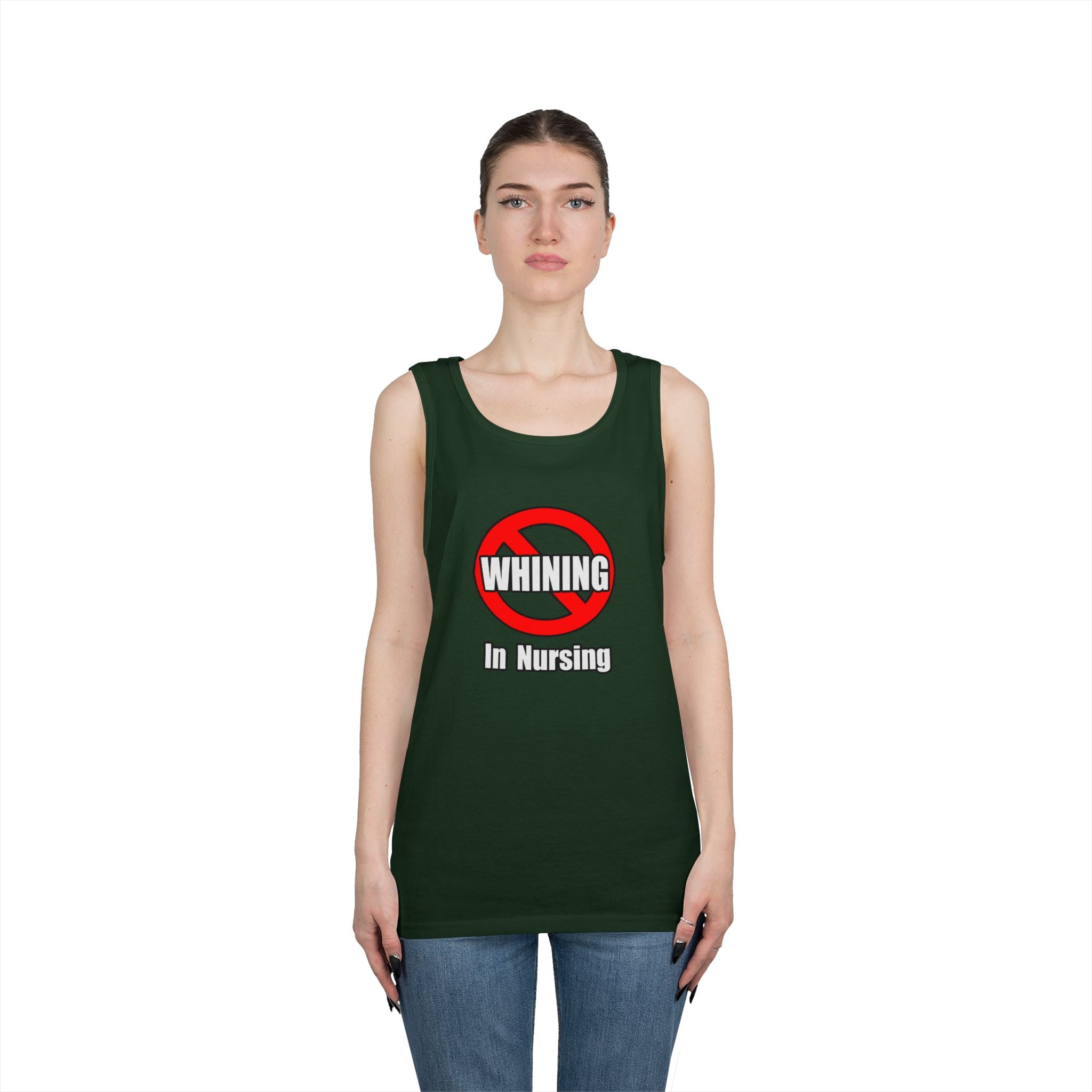 No Whining In Nursing - Unisex Heavy Cotton Tank Top