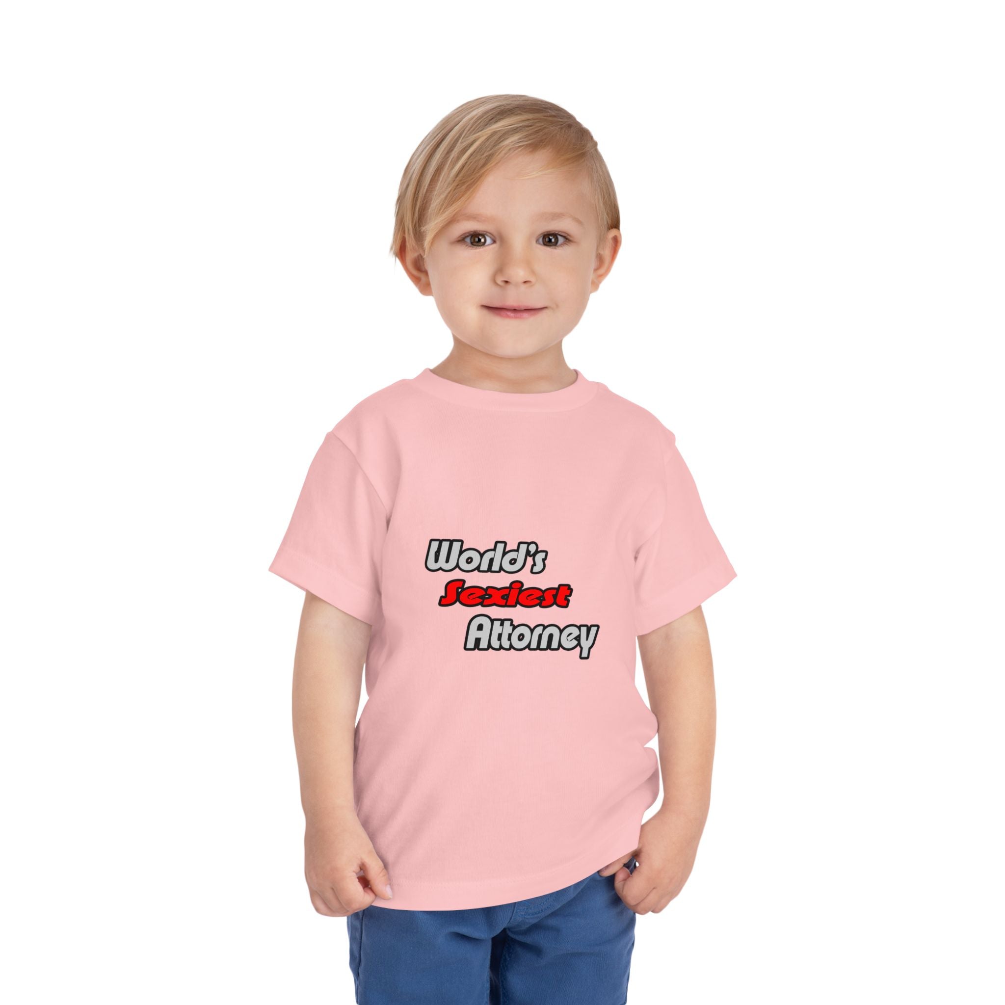 World's Sexiest Attorney - Toddler Short Sleeve Tee