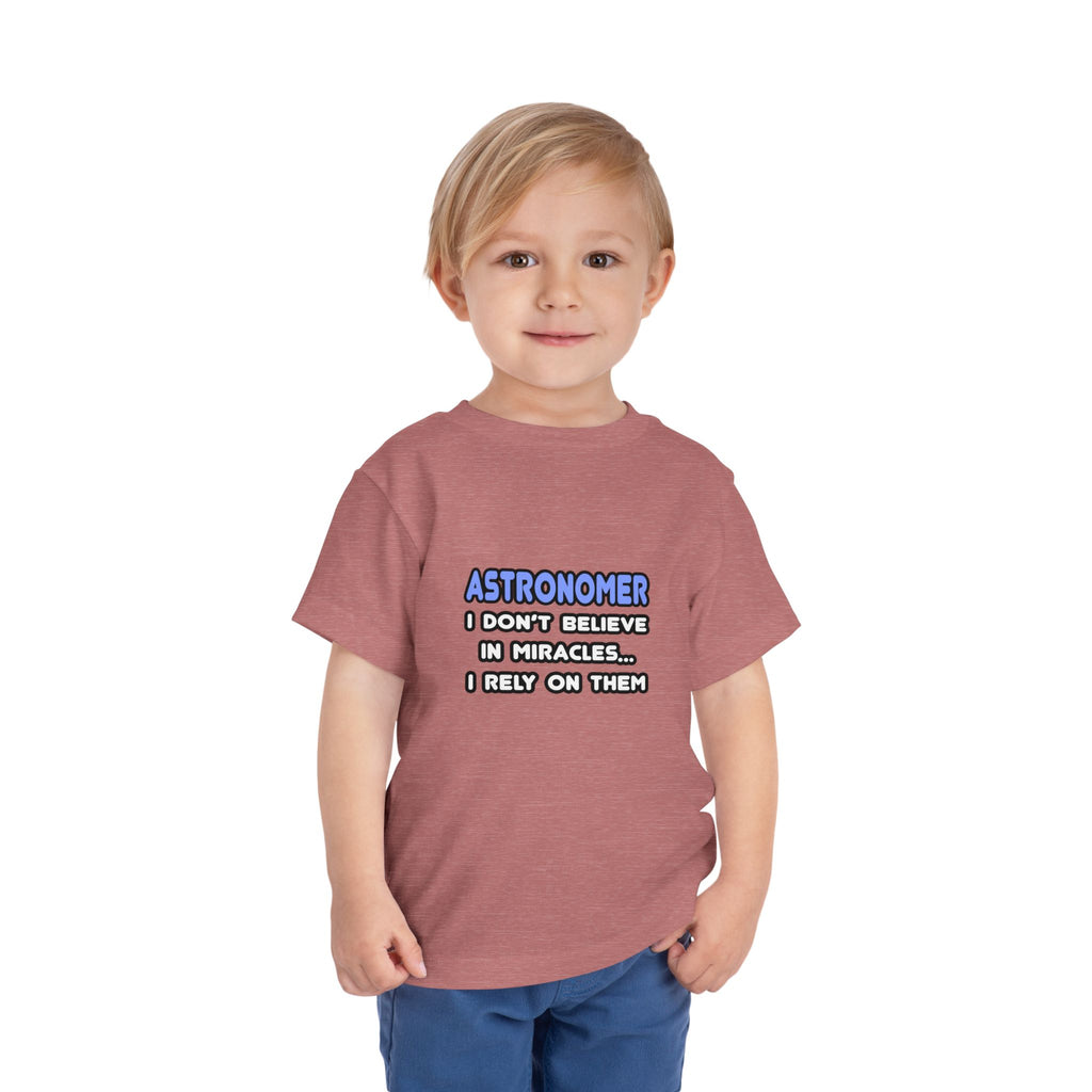 Miracles and Astronomers - Toddler Short Sleeve Tee
