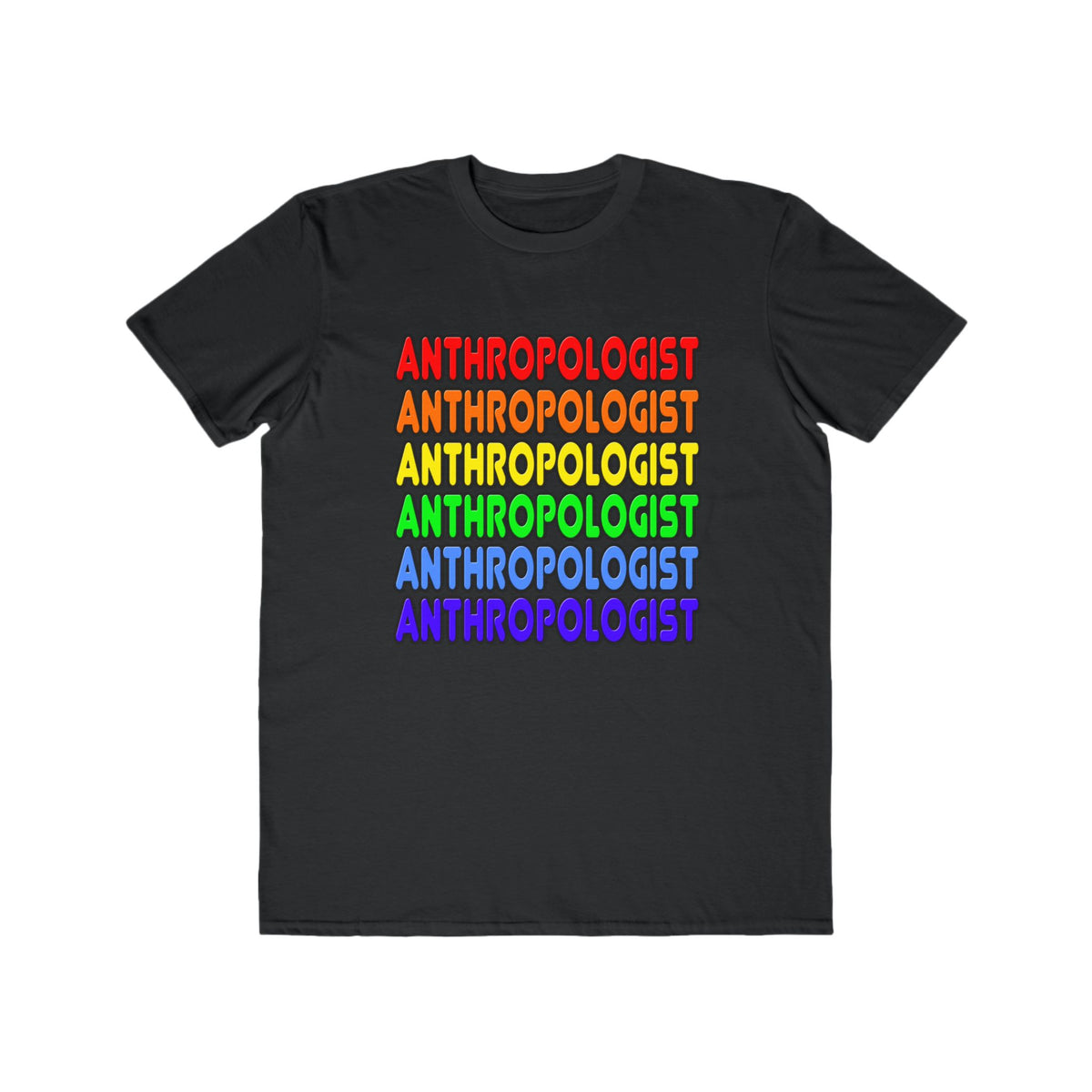Rainbow Anthropologist - Men's Lightweight Fashion Tee