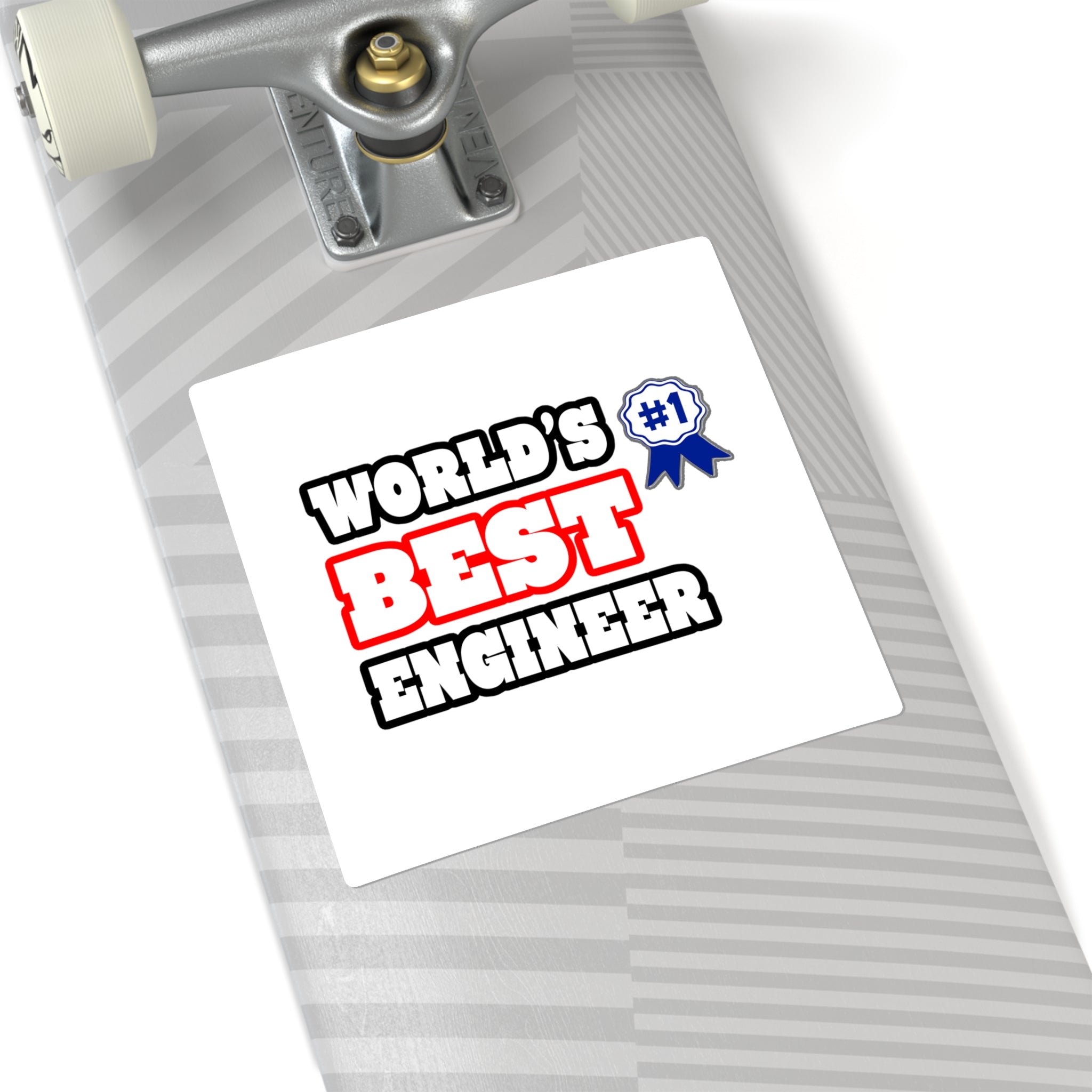 World's Best Engineer - Square Stickers