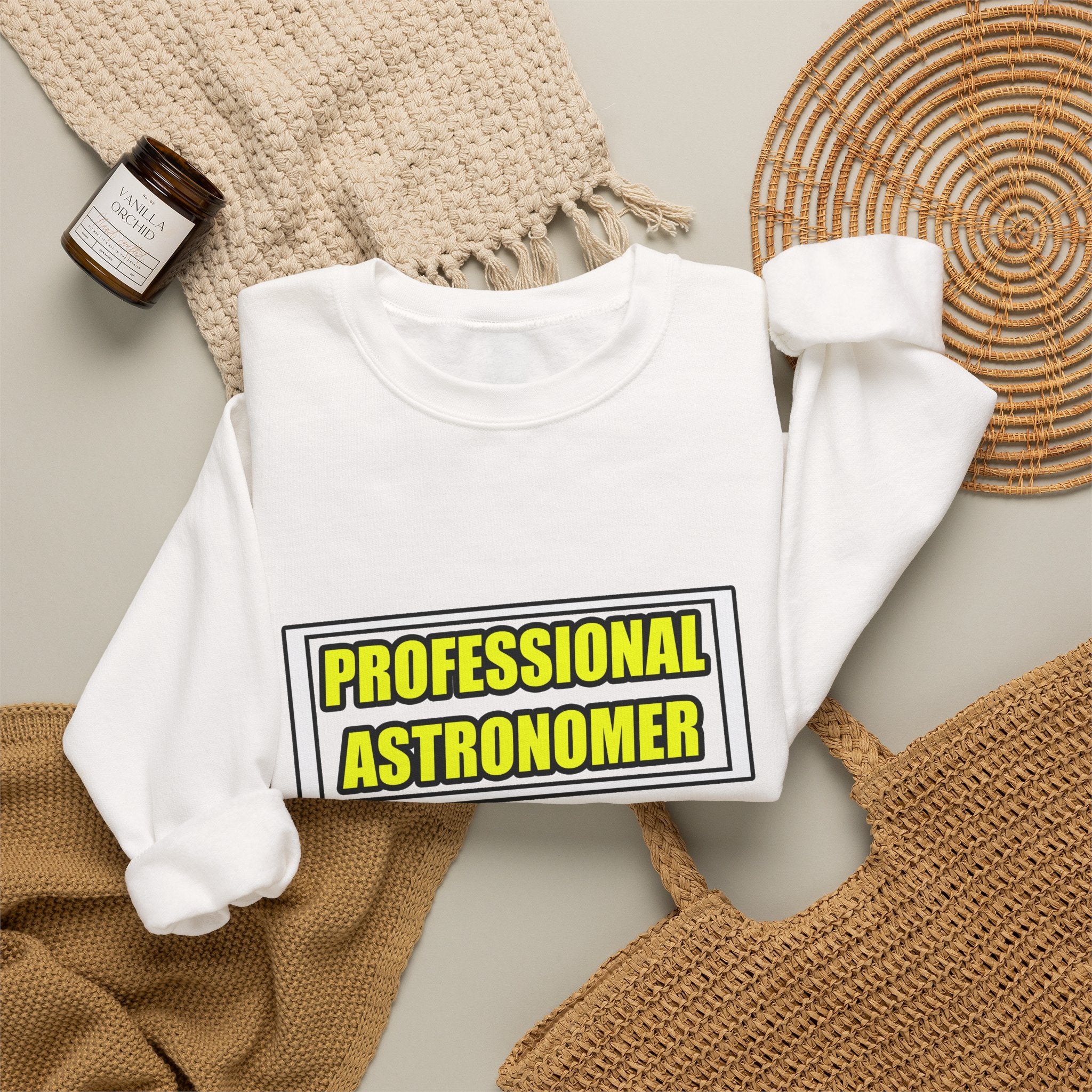 Professional Astronomer...Joke - Unisex Heavy Blend™ Crewneck Sweatshirt