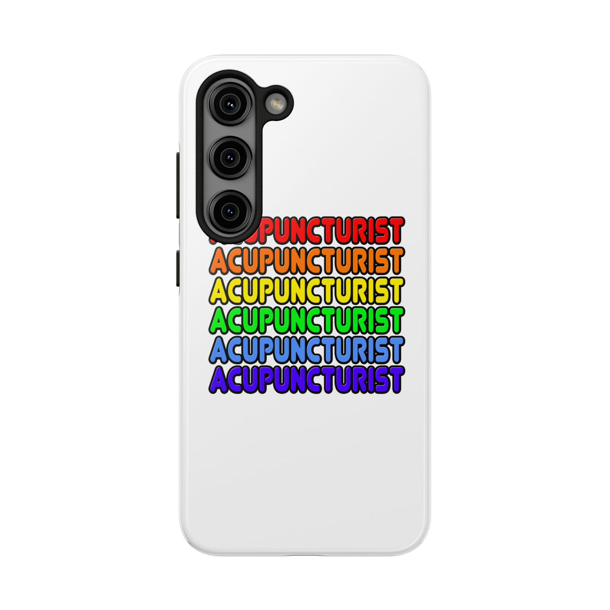 Rainbow Acupuncturist - Tough Phone Cases