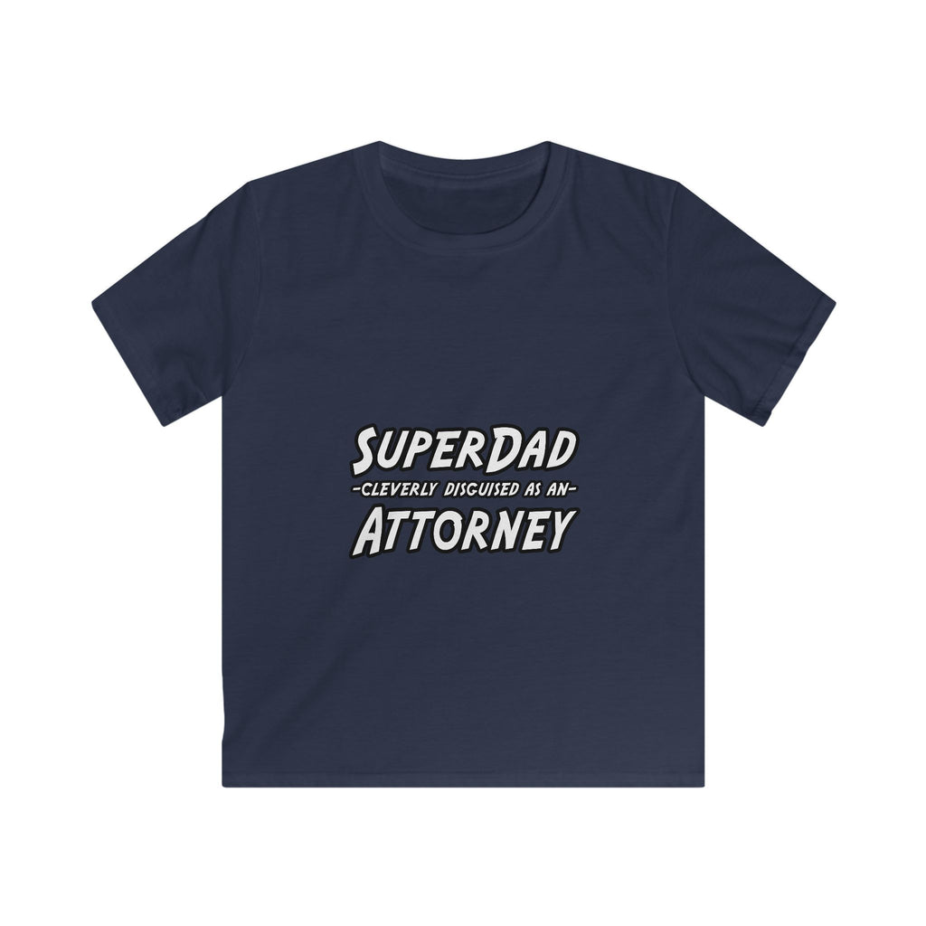 SuperDad Attorney - Kids Softstyle Tee