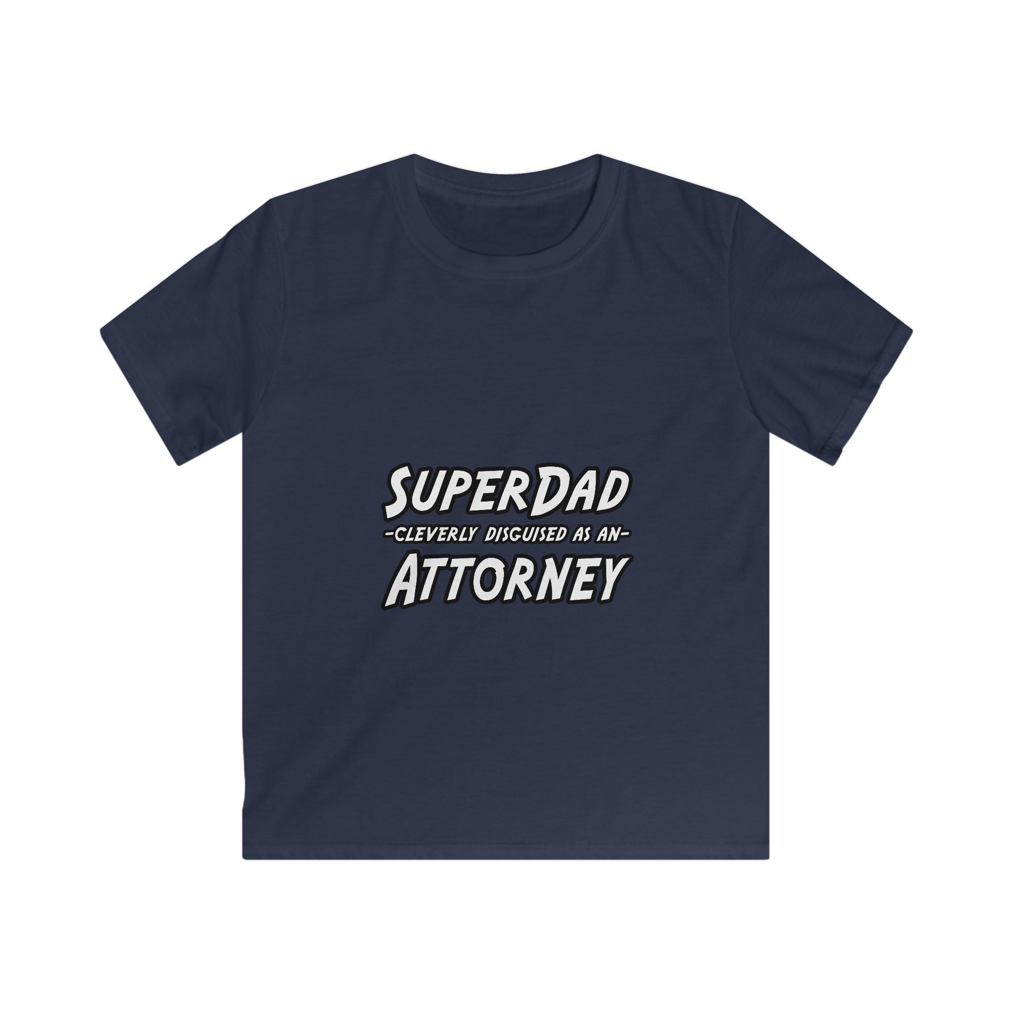 SuperDad Attorney - Kids Softstyle Tee