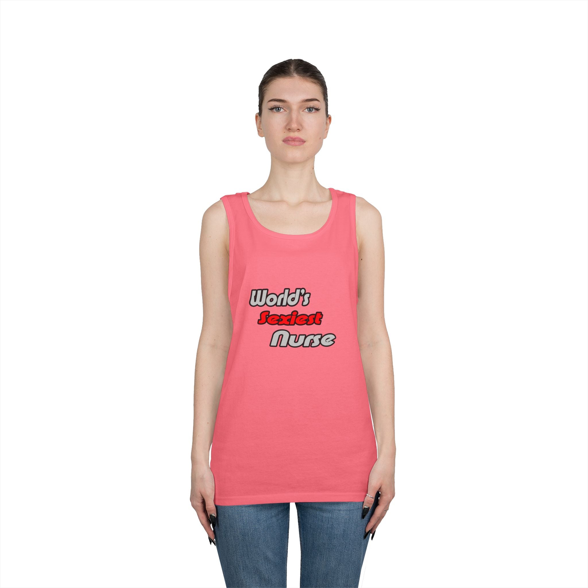World's Sexiest Nurse - Unisex Heavy Cotton Tank Top