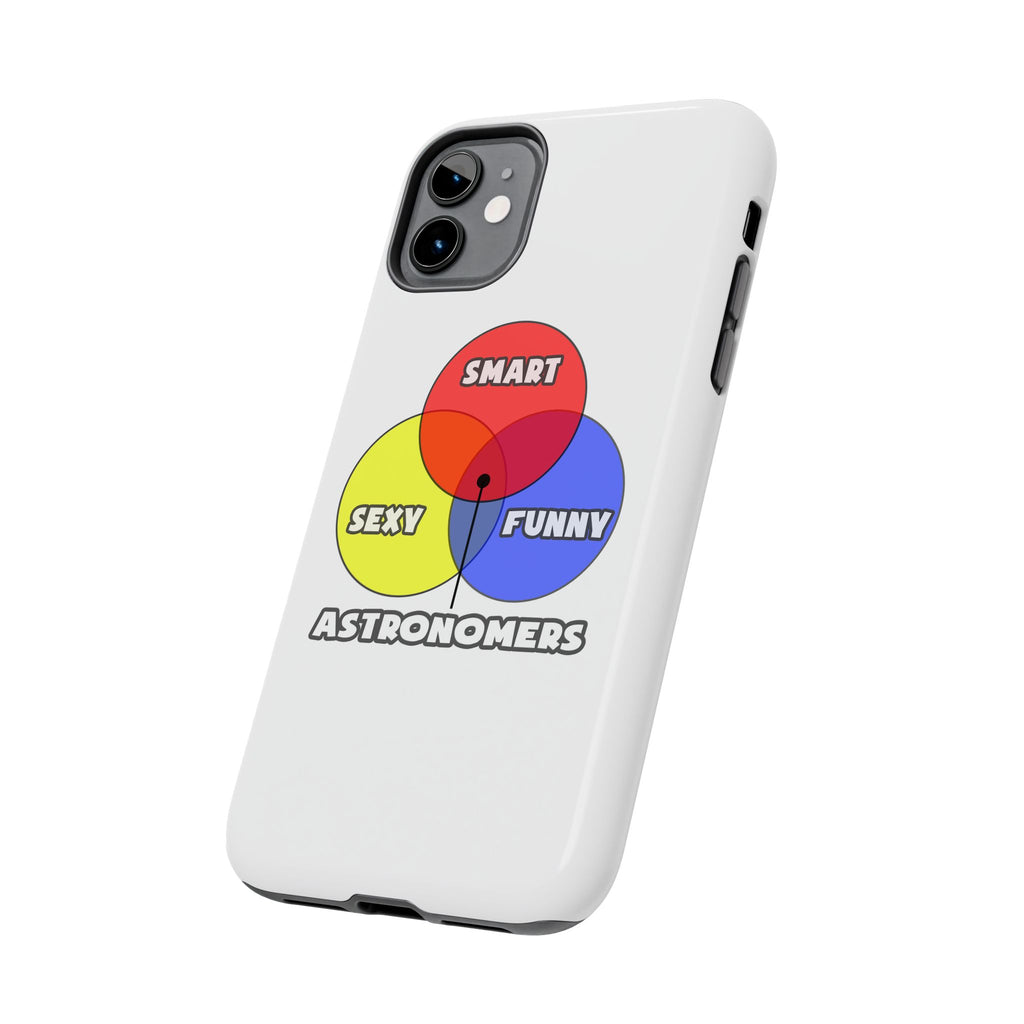Venn Diagram .. Astronomers - Tough Phone Cases