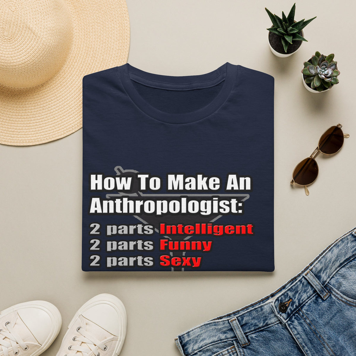 How To Make an Anthropologist - Unisex Softstyle T-Shirt