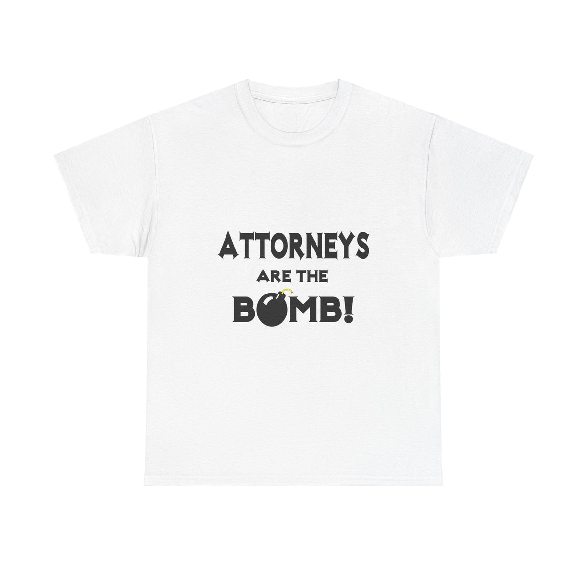 Attorneys Are The Bomb! - Unisex Heavy Cotton Tee