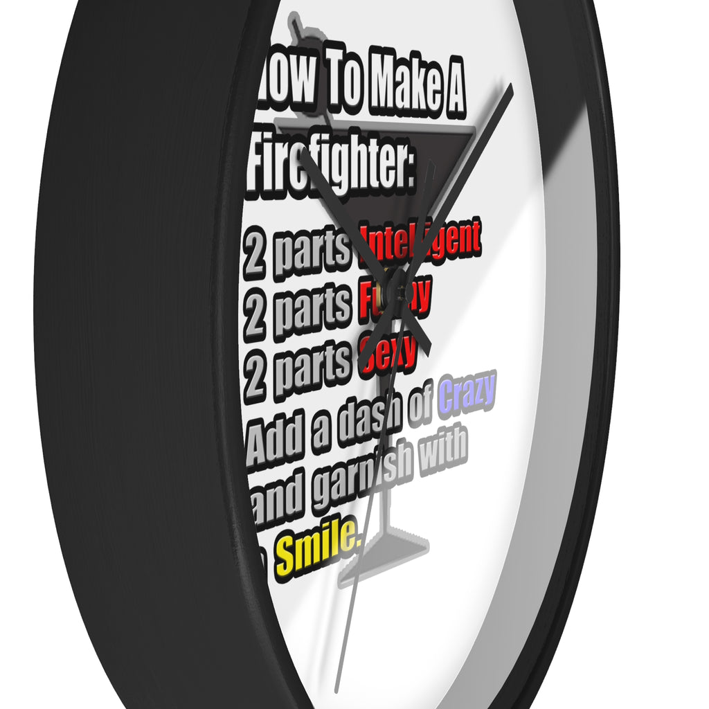 How To Make a Firefighter - Wall Clock