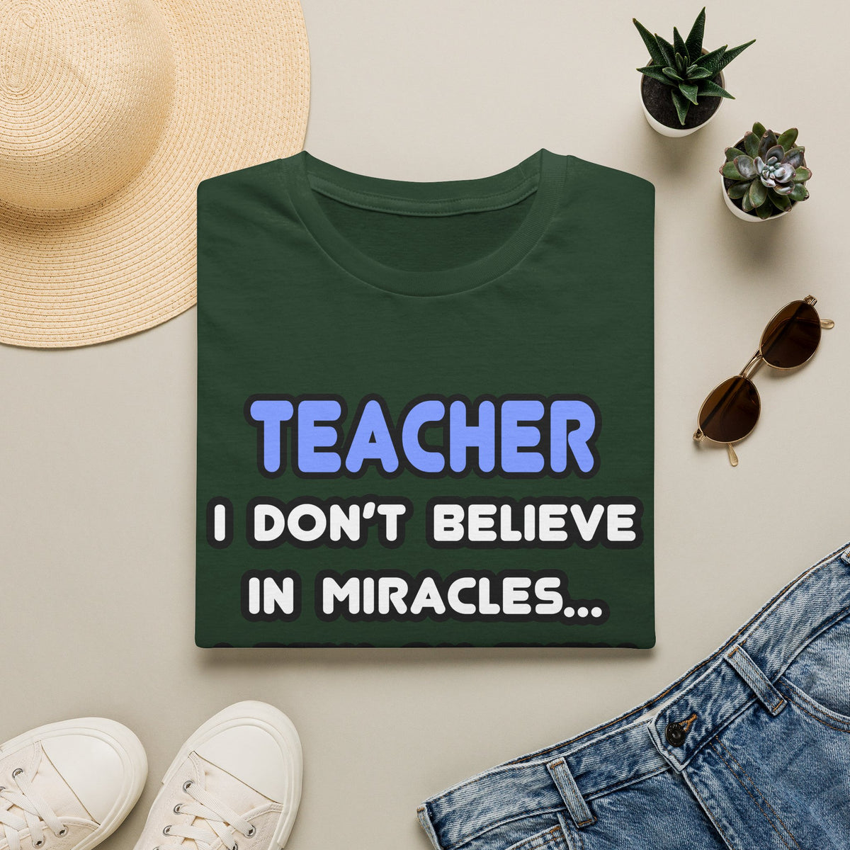 Miracles and Teachers - Unisex Softstyle T-Shirt