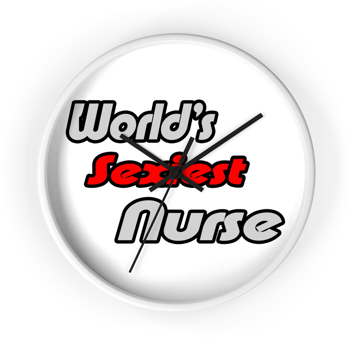 World's Sexiest Nurse - Wall Clock