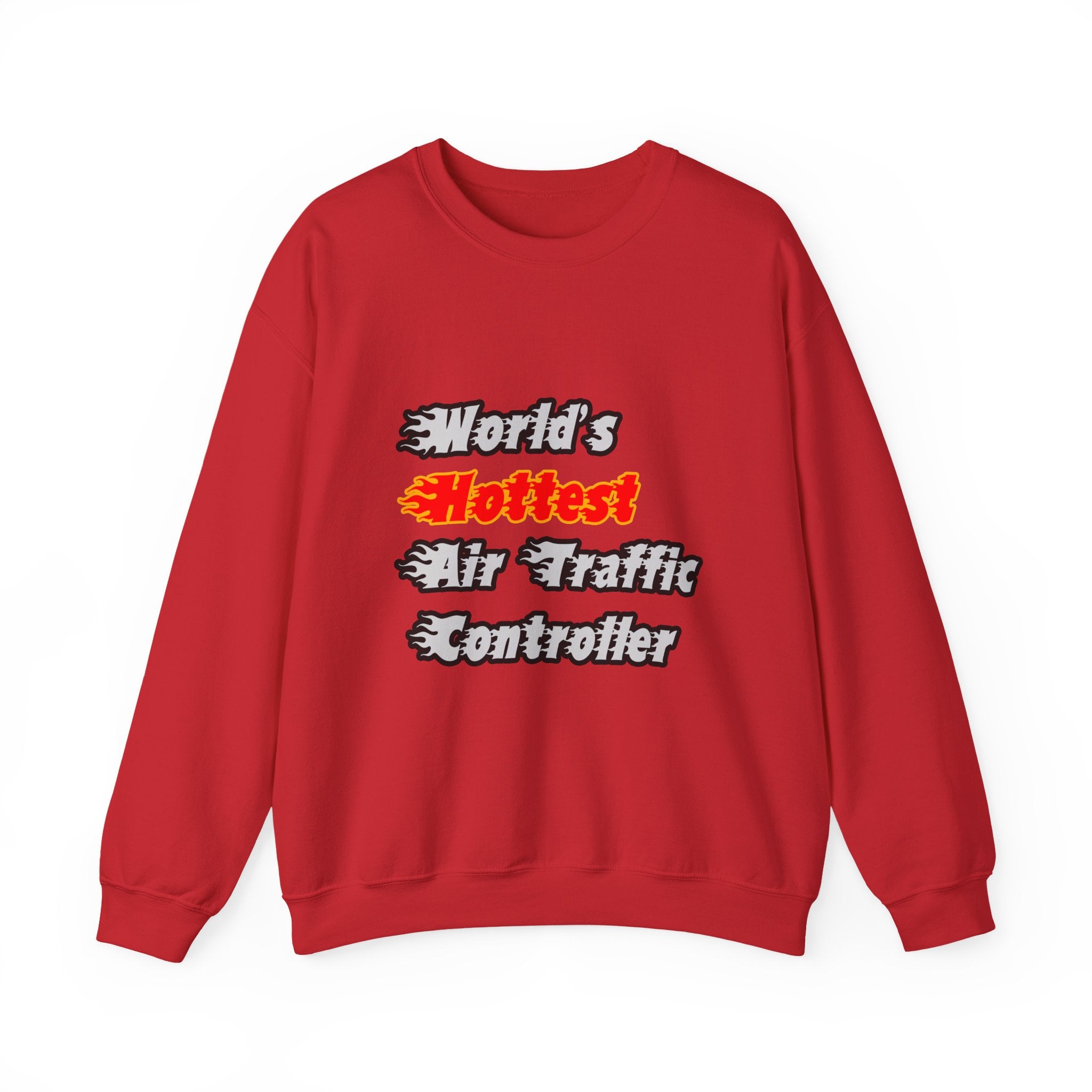 World's Hottest Air Traffic Controller - Unisex Heavy Blend™ Crewneck Sweatshirt