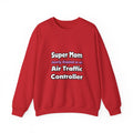 Super Mom ... Air Traffic Controller - Unisex Heavy Blend™ Crewneck Sweatshirt