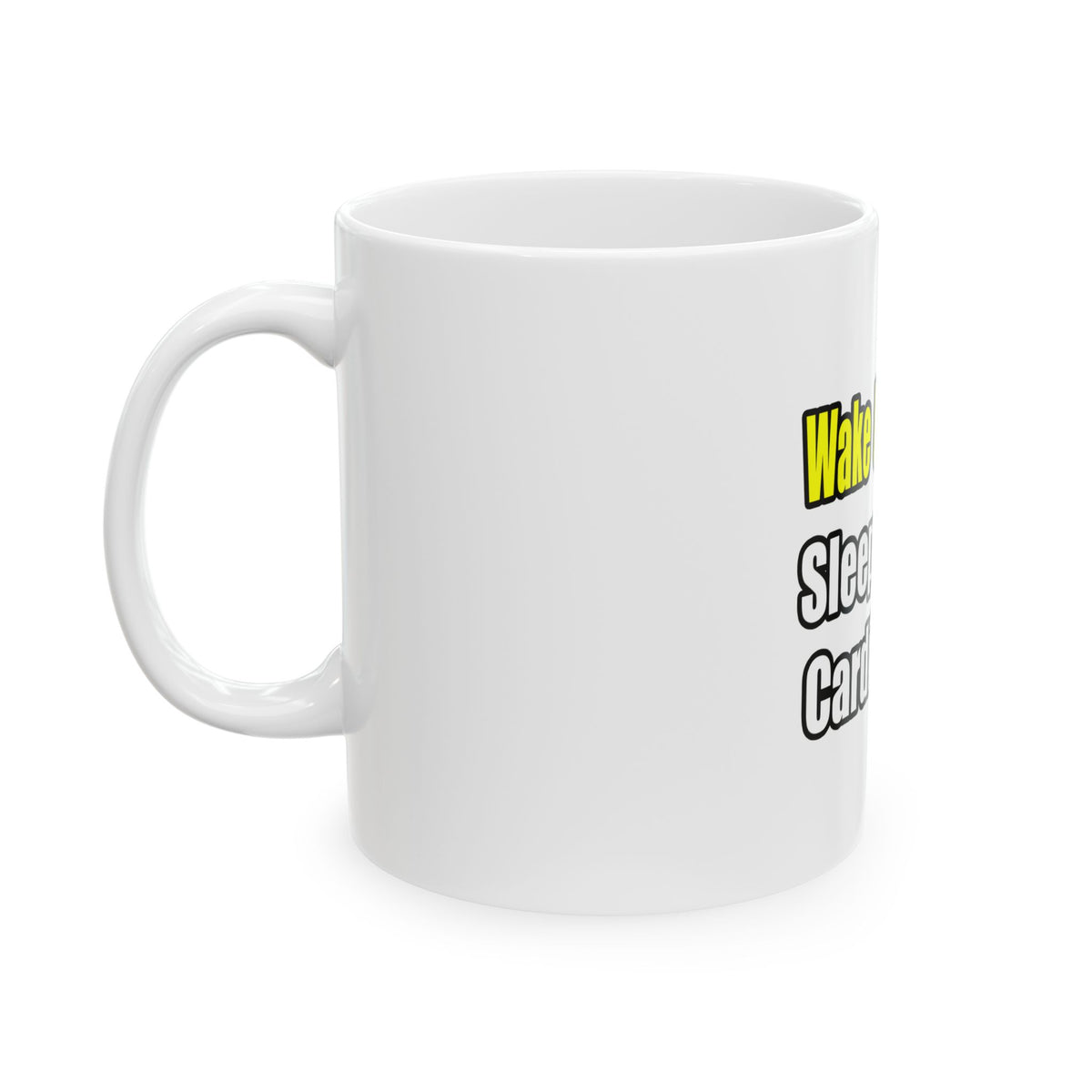 Sleep With a Cardiologist - Ceramic Mug, (11oz, 15oz)