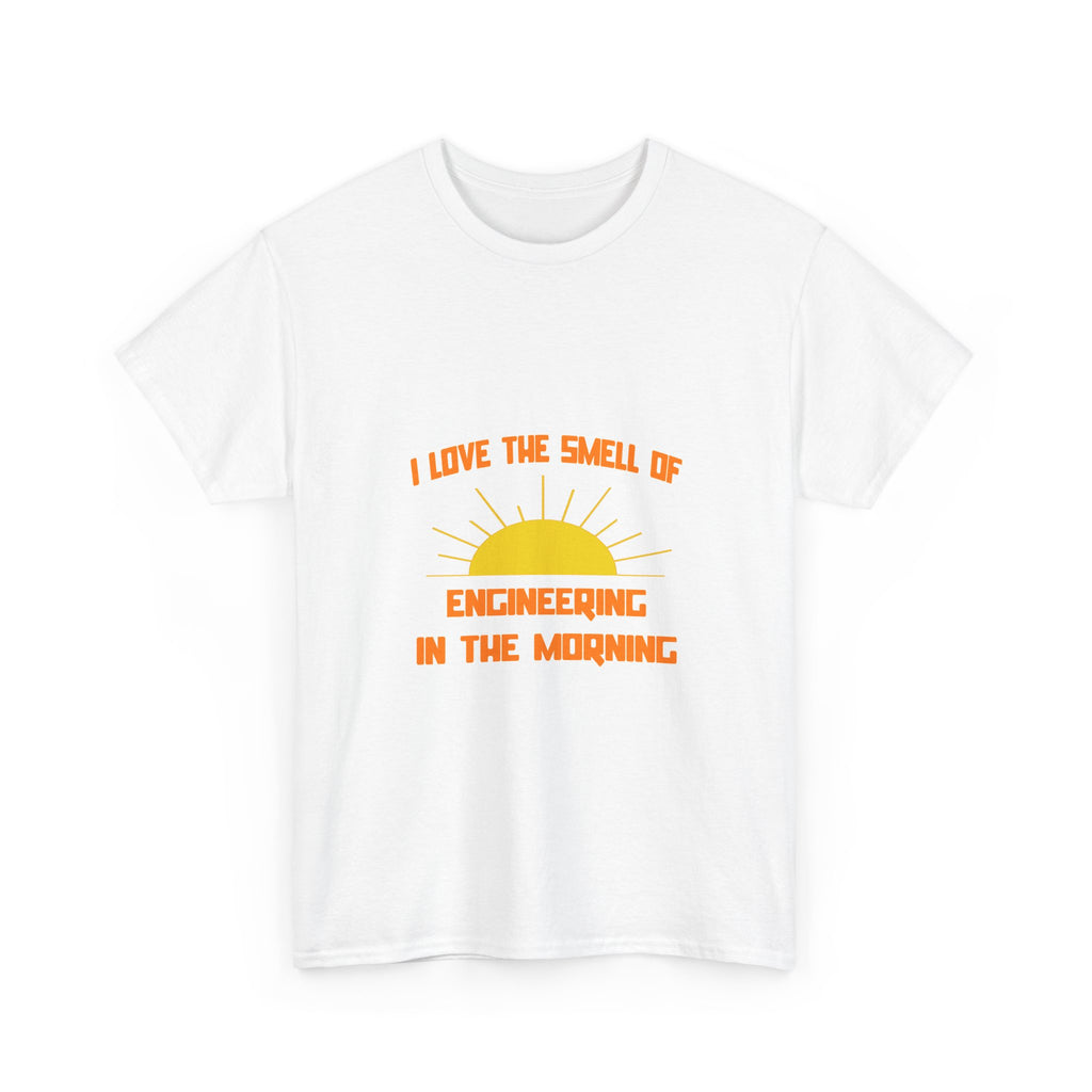Smell of Engineering in the Morning - Unisex Heavy Cotton Tee