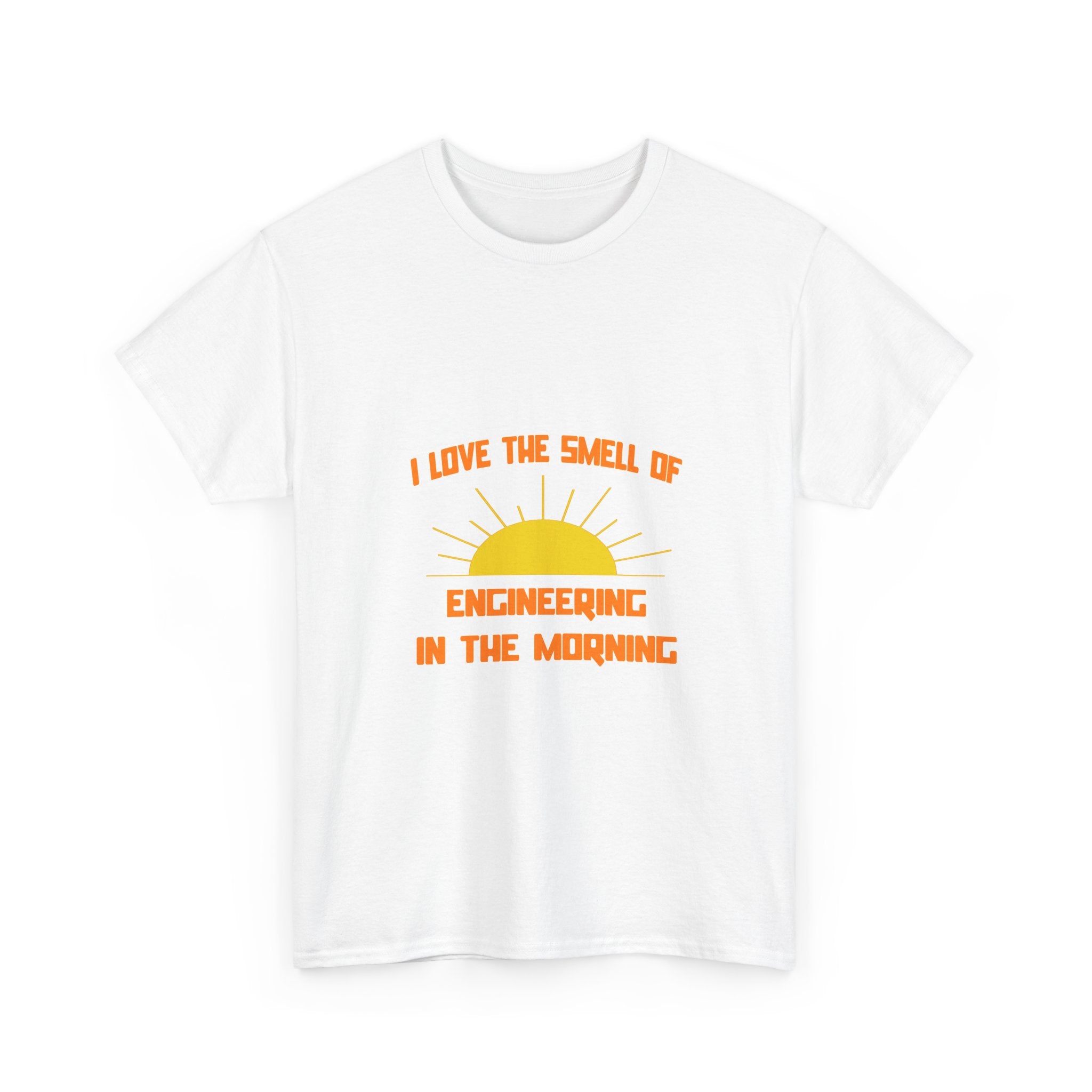 Smell of Engineering in the Morning - Unisex Heavy Cotton Tee
