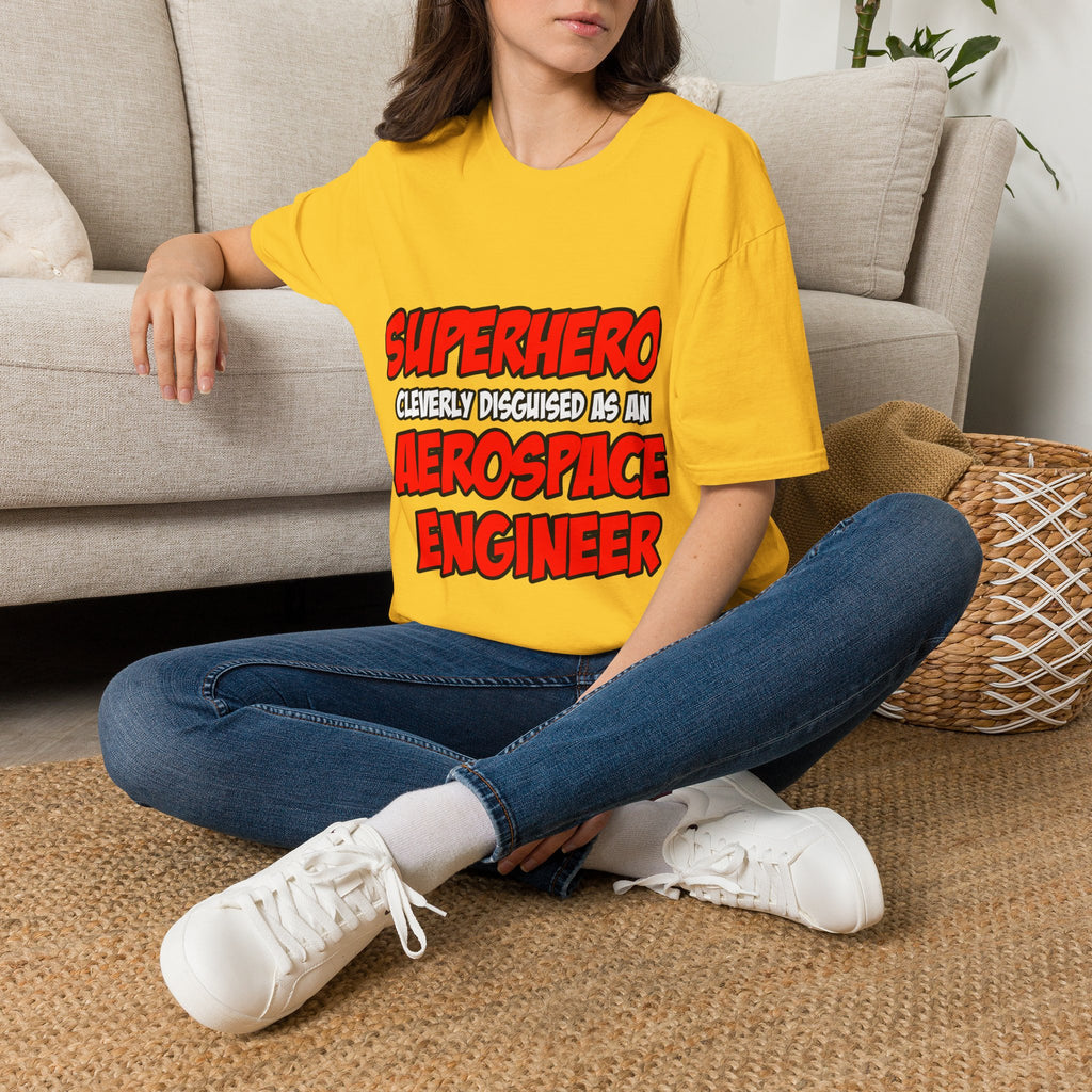 Superhero...Aerospace Engineer - Unisex Softstyle T-Shirt