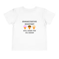 Administrative Asst ... Will Work For Ice Cream - Toddler Short Sleeve Tee