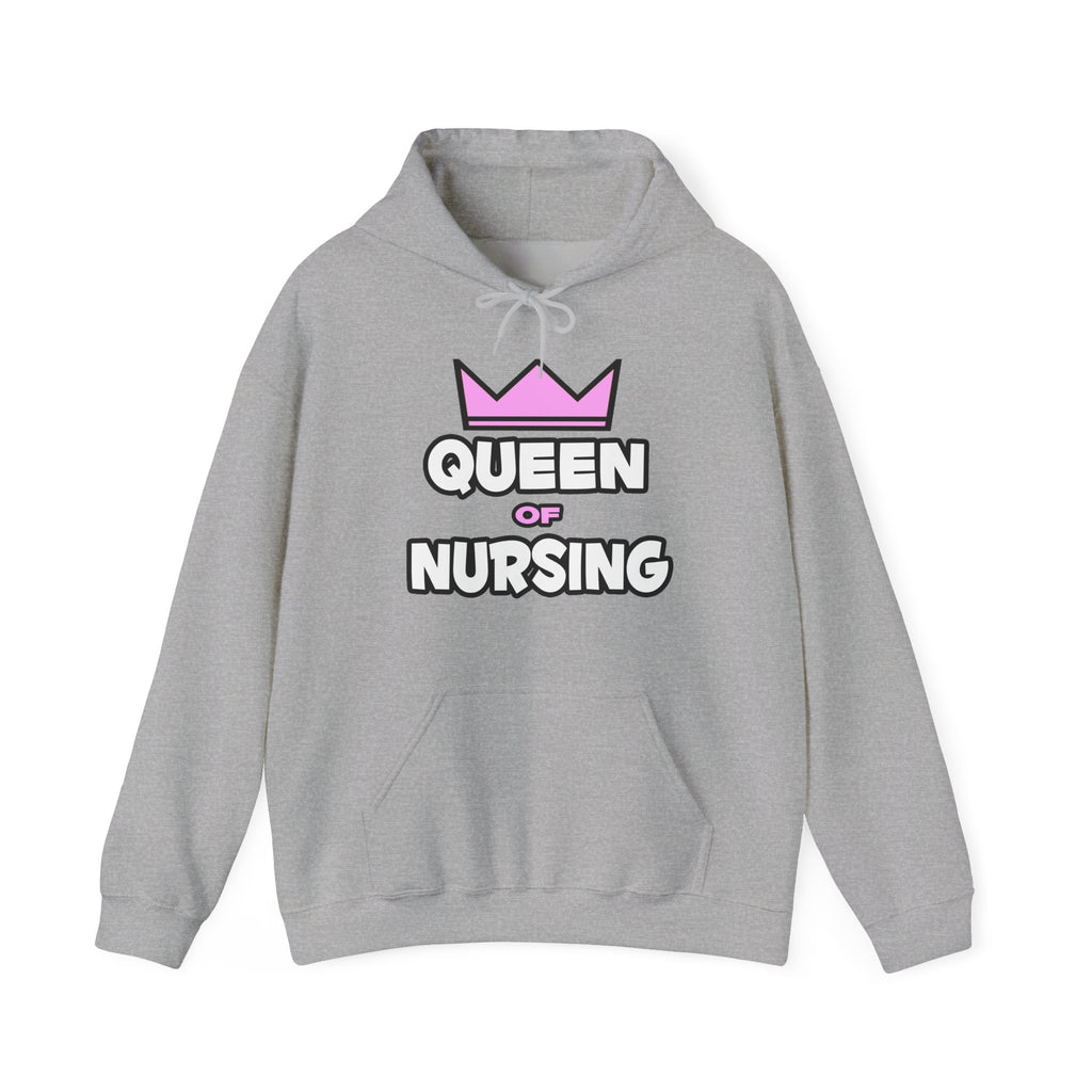 Queen of Nursing - Unisex Heavy Blend™ Hooded Sweatshirt