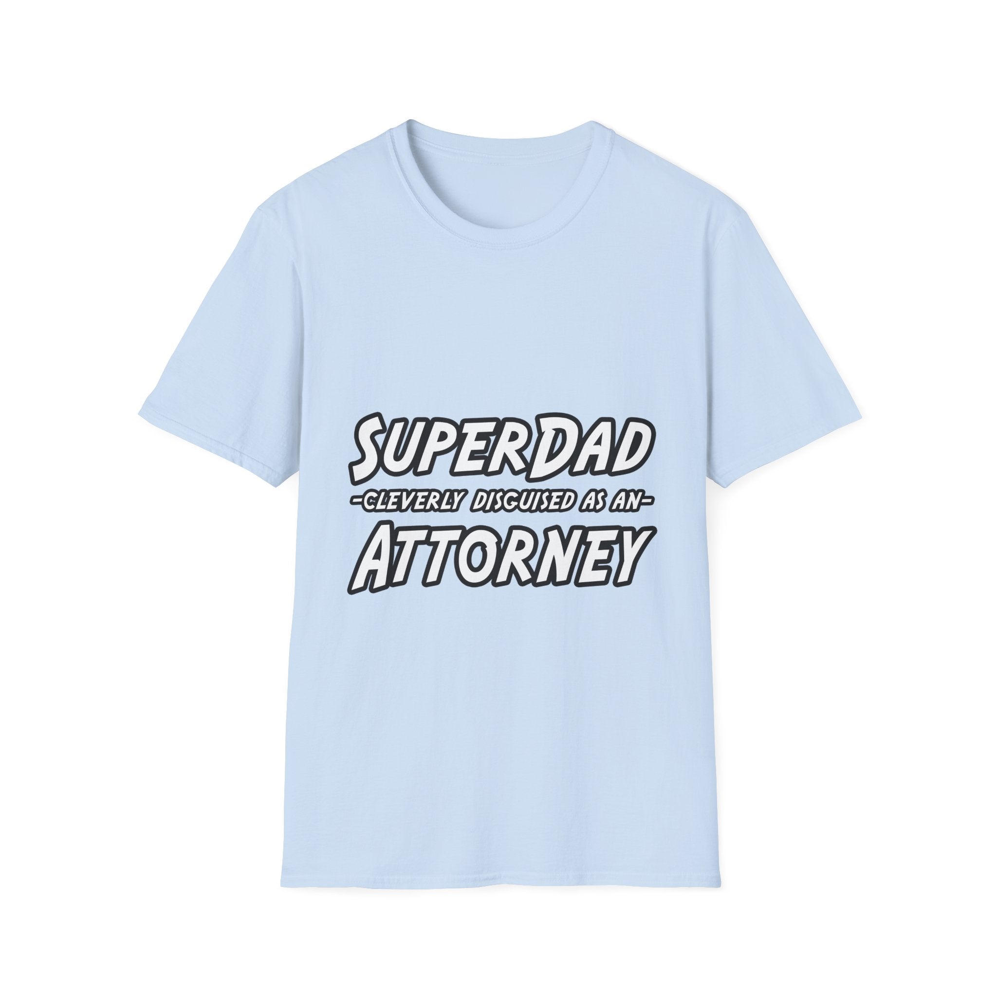 SuperDad Attorney - Unisex Softstyle T-Shirt