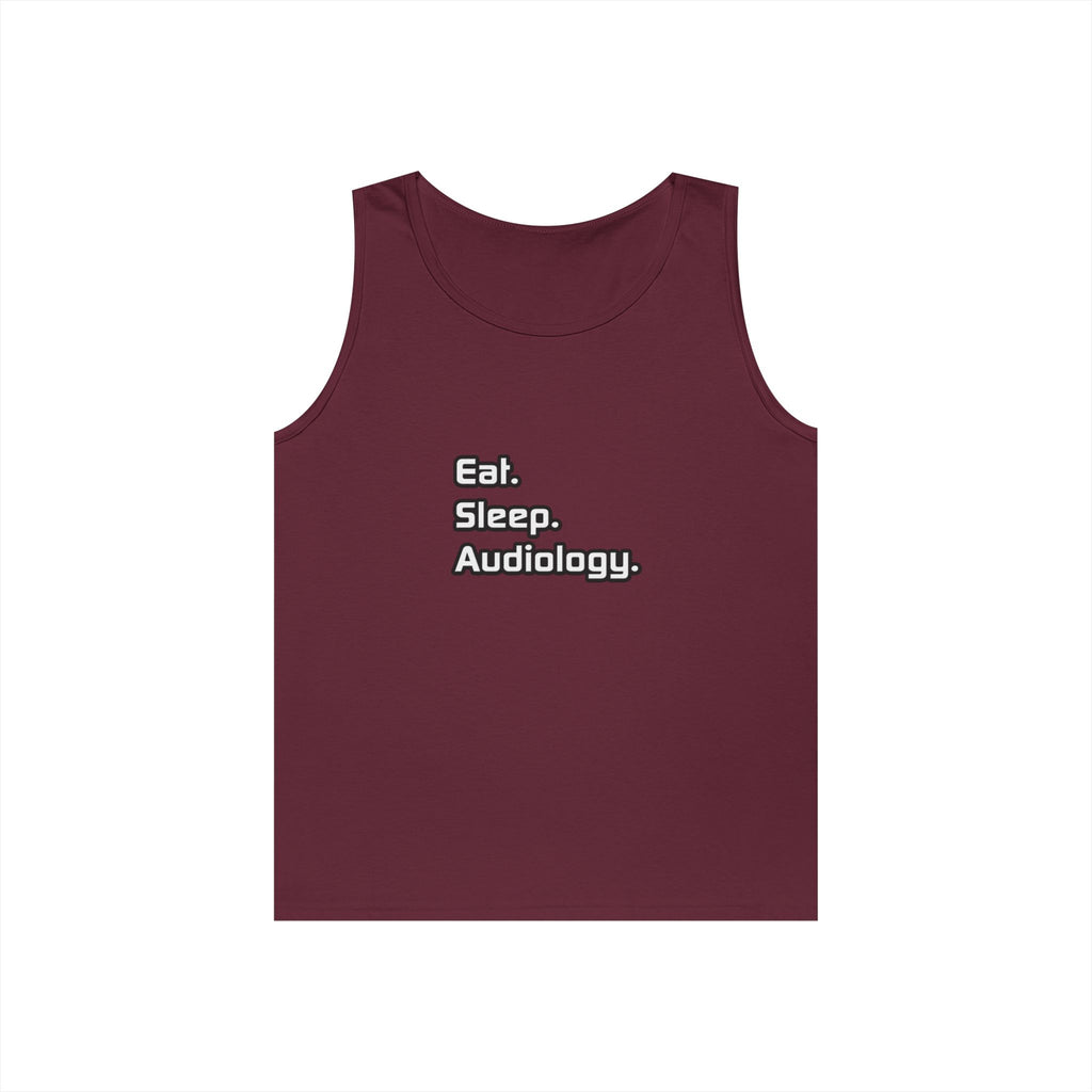 Eat. Sleep. Audiology - Unisex Heavy Cotton Tank Top