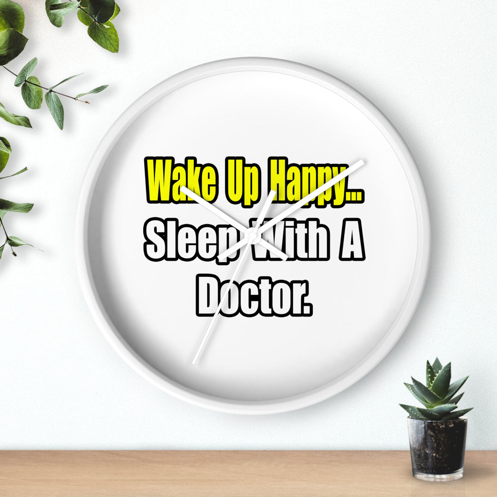 Sleep With Doctor - Wall Clock