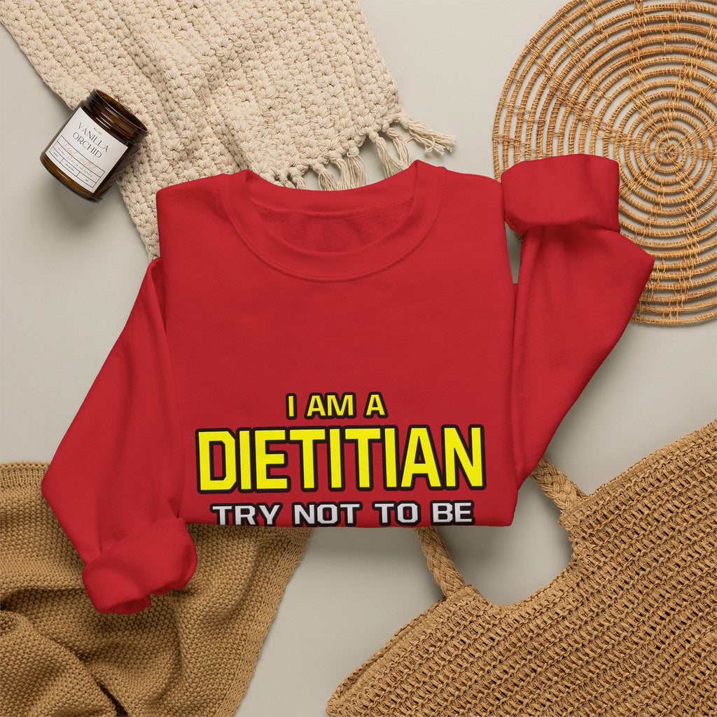Dietitian...Superior Intelligence - Unisex Heavy Blend™ Crewneck Sweatshirt