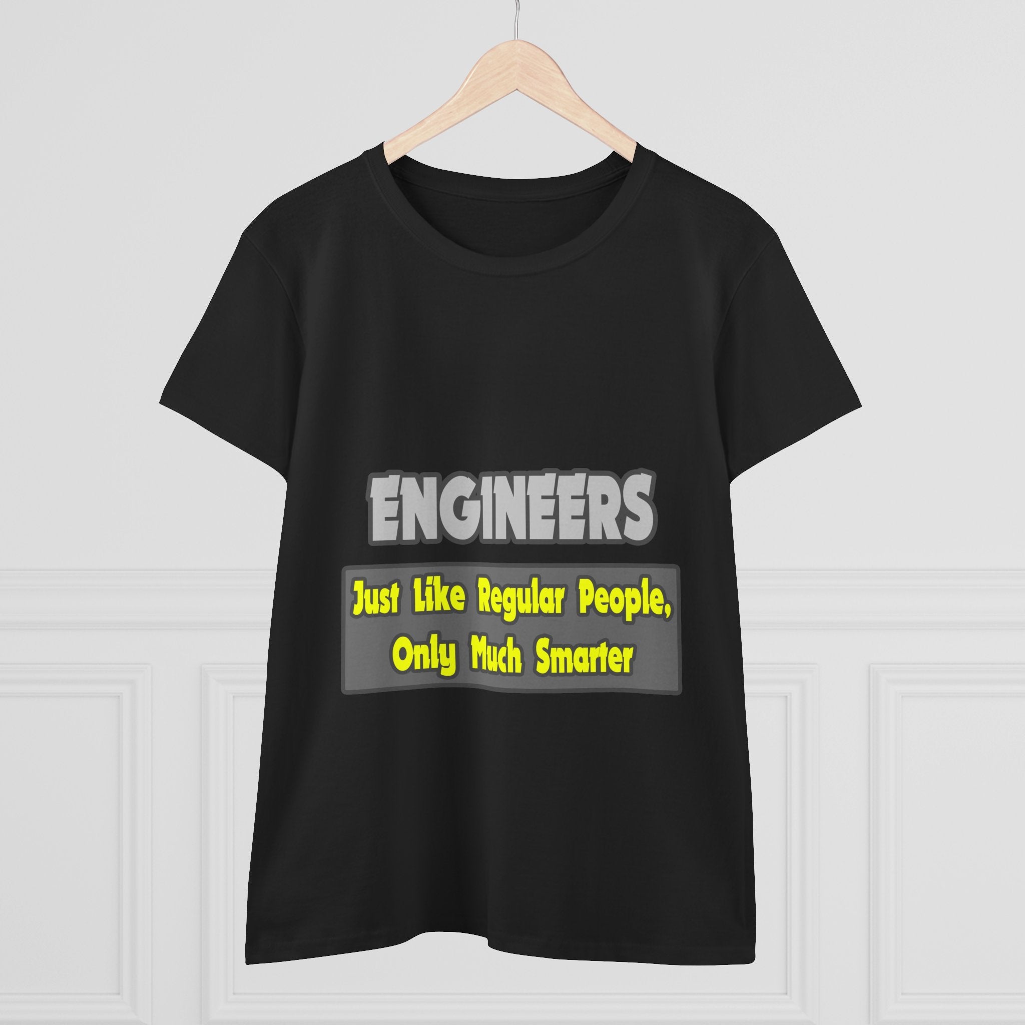 Engineers...Smarter - Women's Midweight Cotton Tee