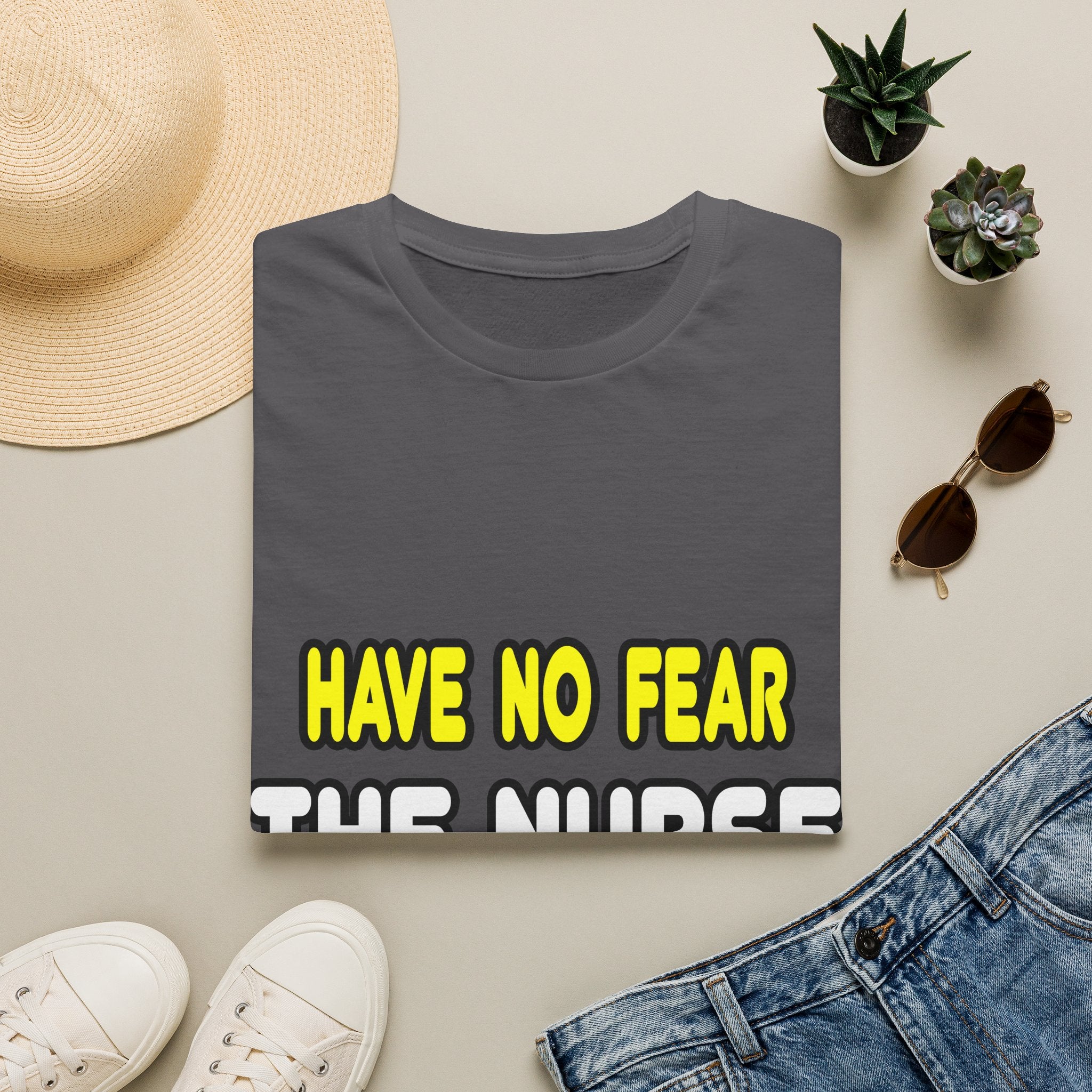 Have No Fear, The Nurse Is Here - Unisex Softstyle T-Shirt