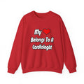 My Heart Belongs To A Cardiologist - Unisex Heavy Blend™ Crewneck Sweatshirt