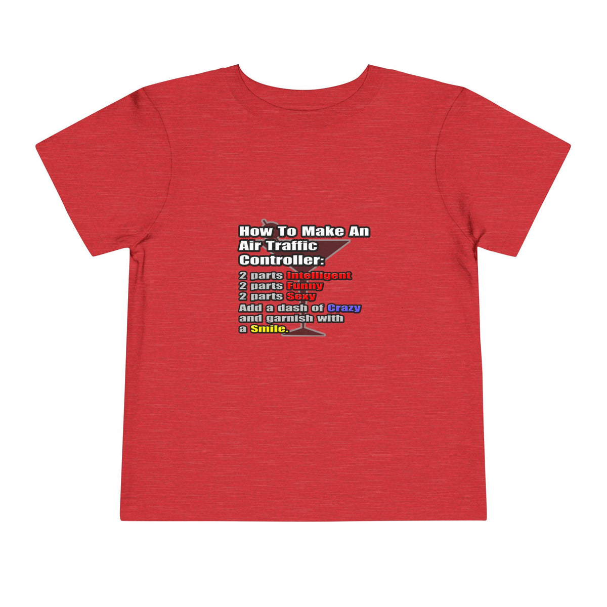 How To Make an Air Traffic Controller - Toddler Short Sleeve Tee