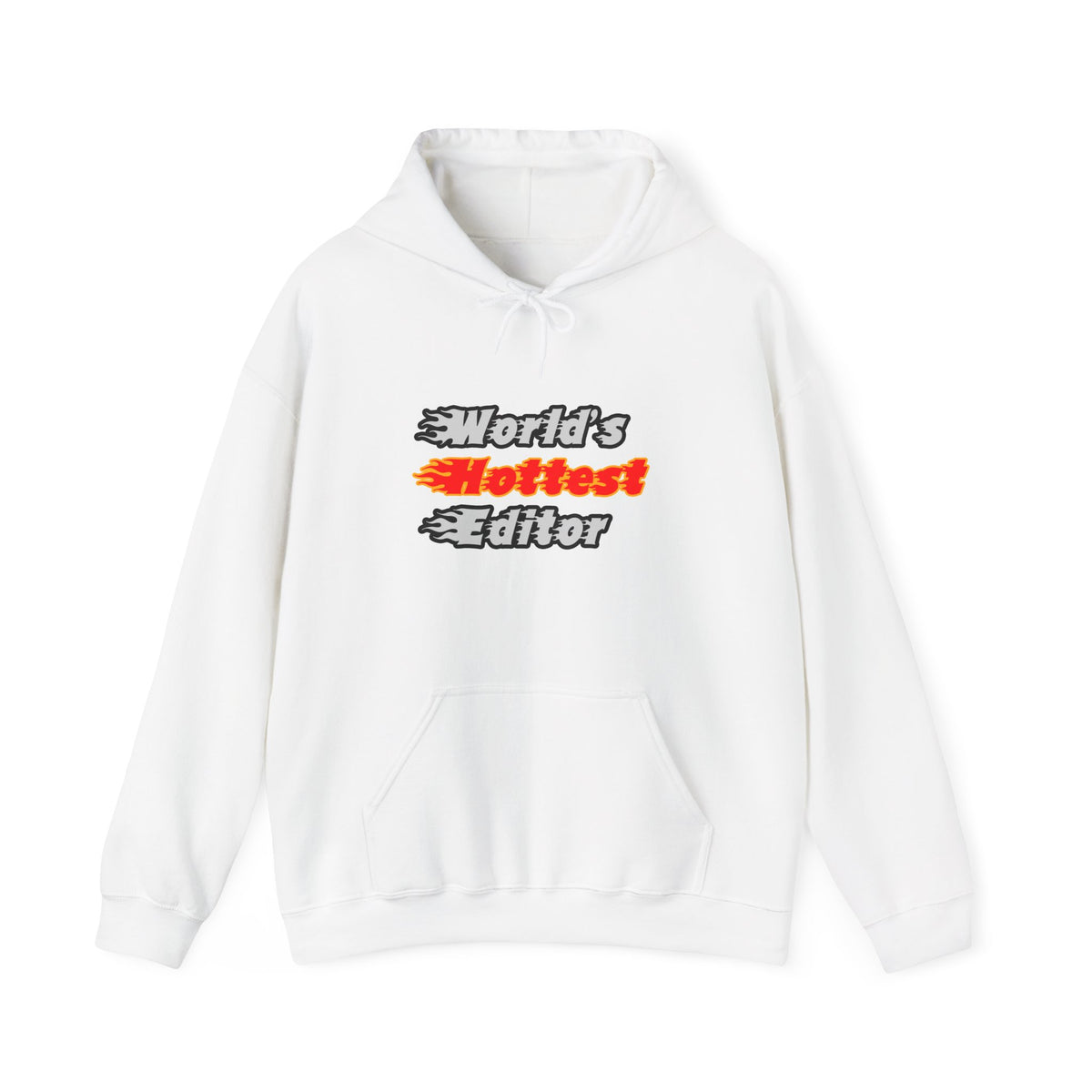 World's Hottest Editor - Unisex Heavy Blend™ Hooded Sweatshirt